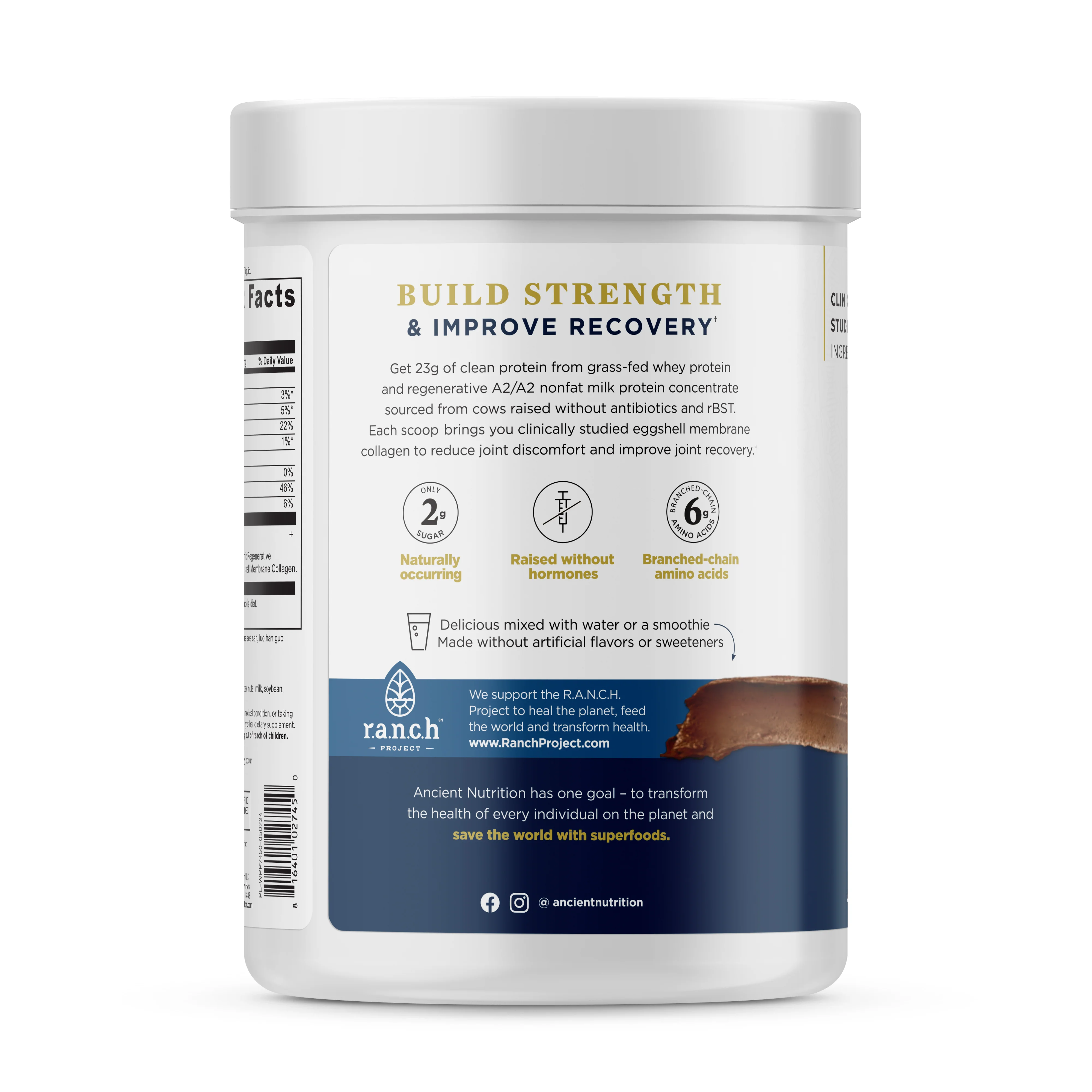 Grassfed Whey Protein, Milk Chocolate Flavor - Image 4