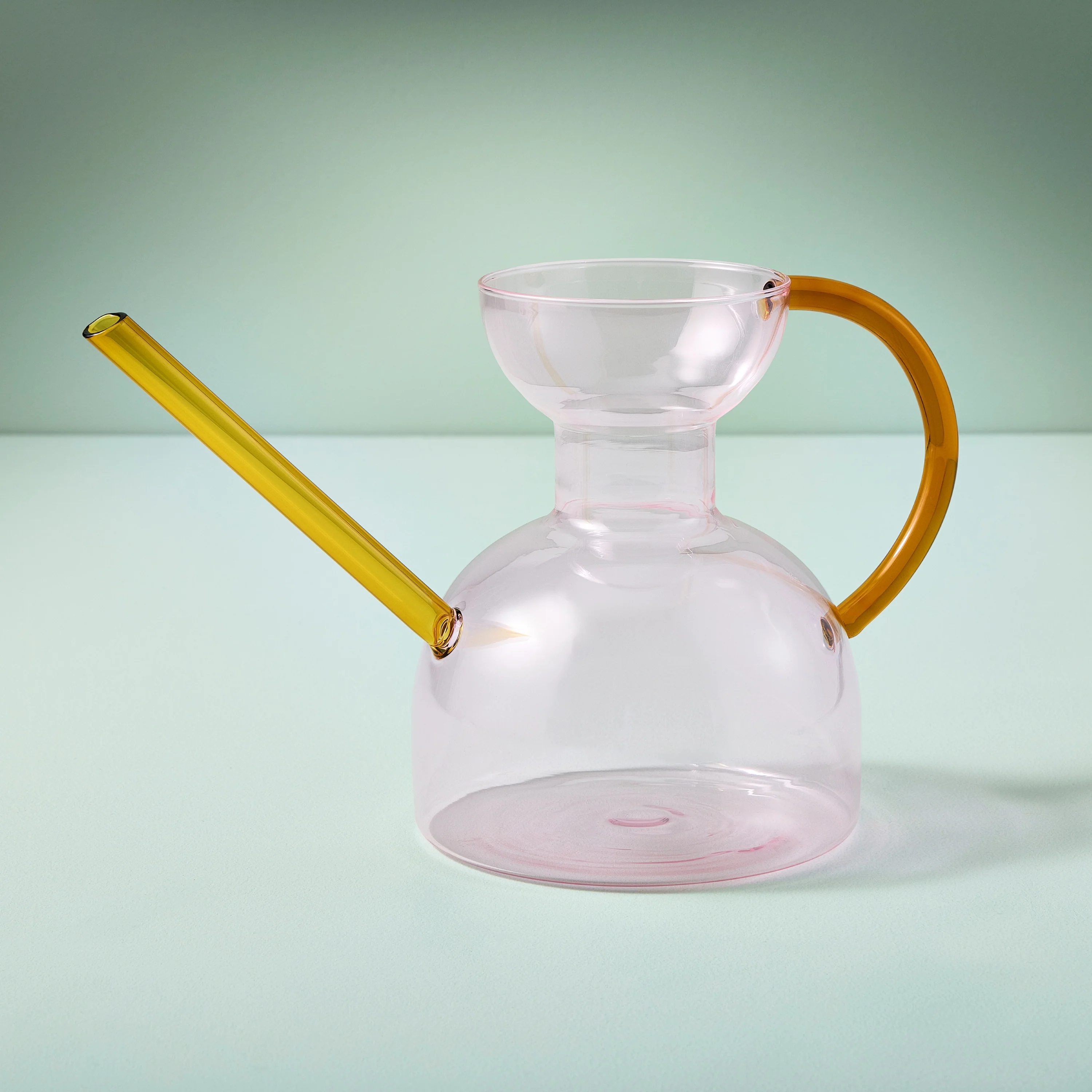 Handcrafted Borosilicate Glass Watering Can - Image 2