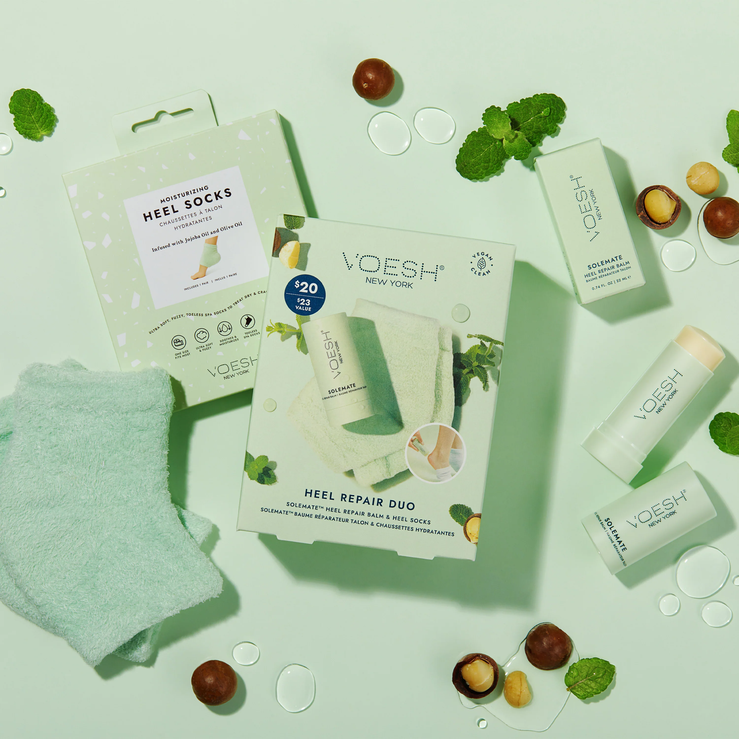Heel Repair Duo – Mint - Image 6