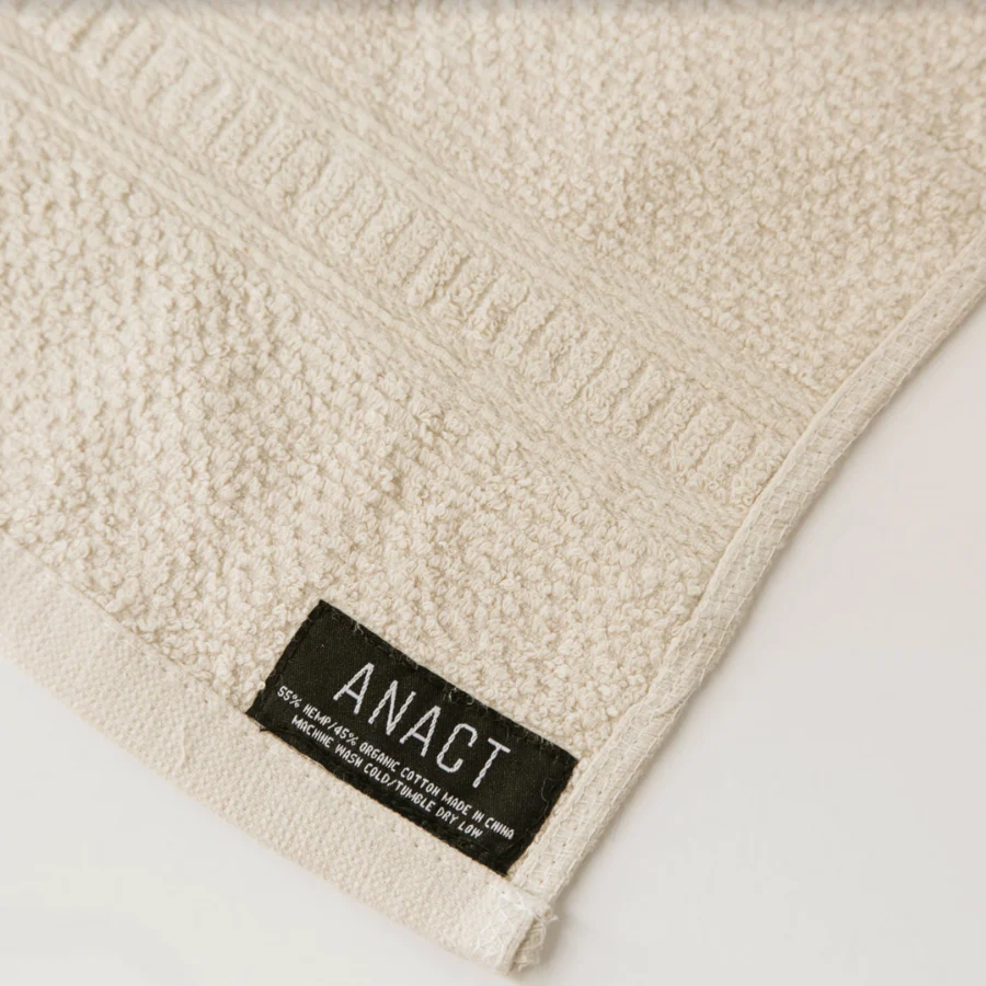 Hemp and Organic Cotton Bath Sheet, 40” x 70” - Image 2