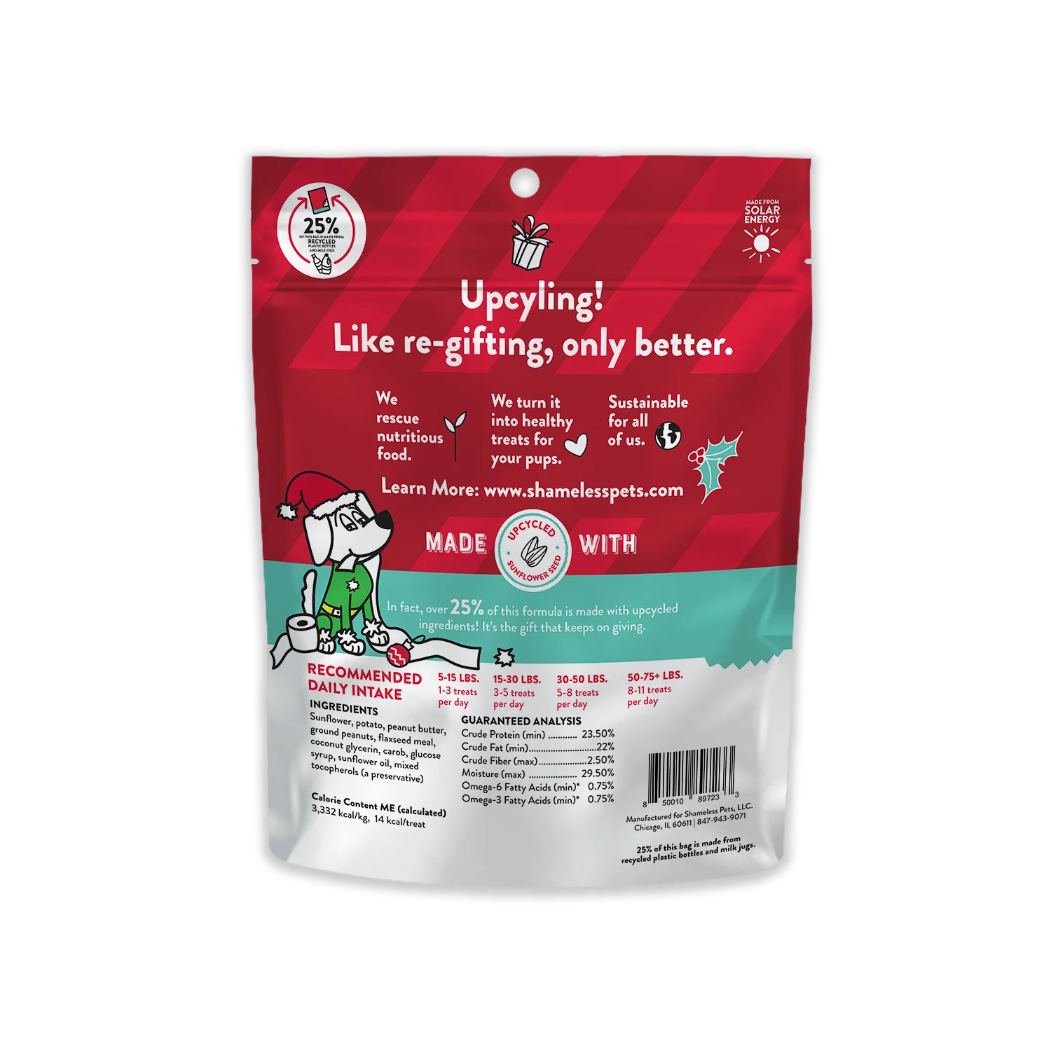 Hump of Coal Soft Baked Biscuit Dog Treats, Naughty List - Image 2
