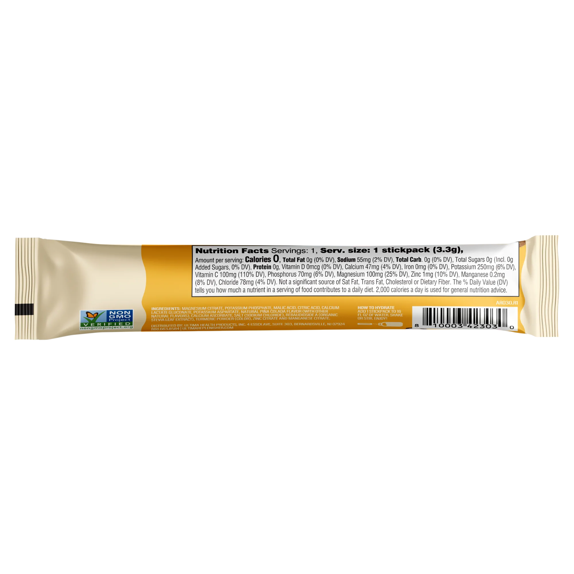 Hydration Electrolyte Pouch - Mocktini Drink Mix, Variety Pack - Image 12