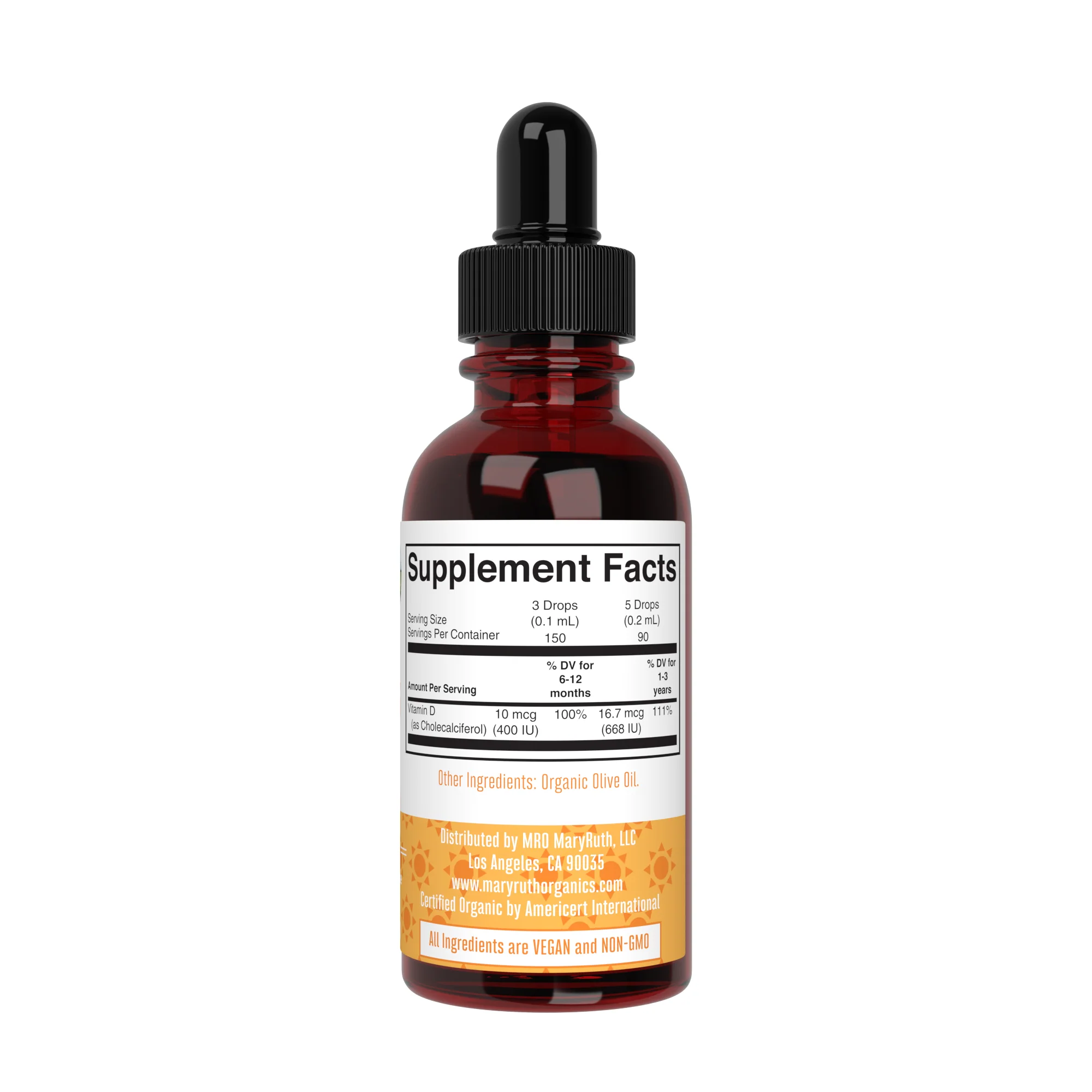 Infant & Toddler Vitamin D3 Drops - Image 3