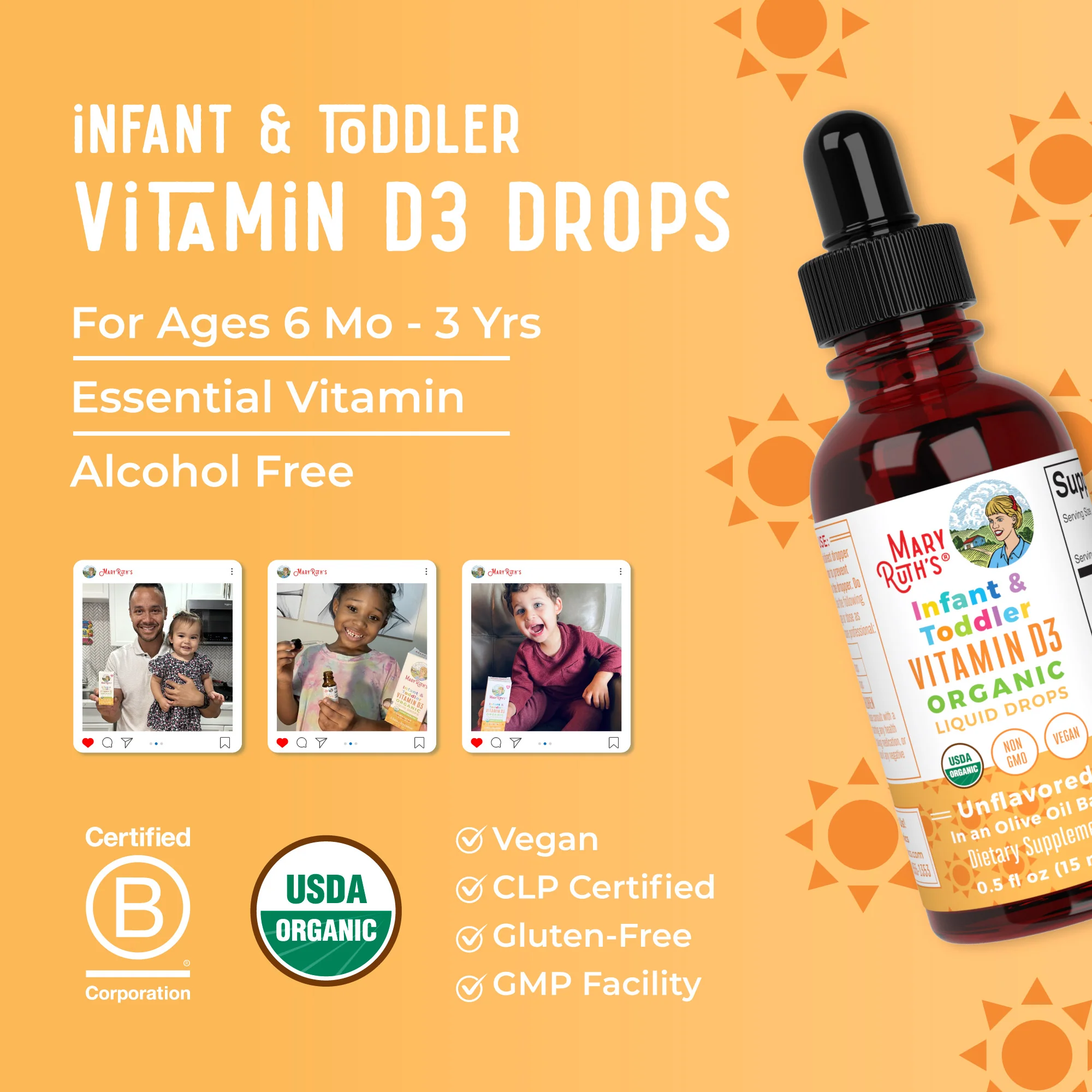 Infant & Toddler Vitamin D3 Drops - Image 9