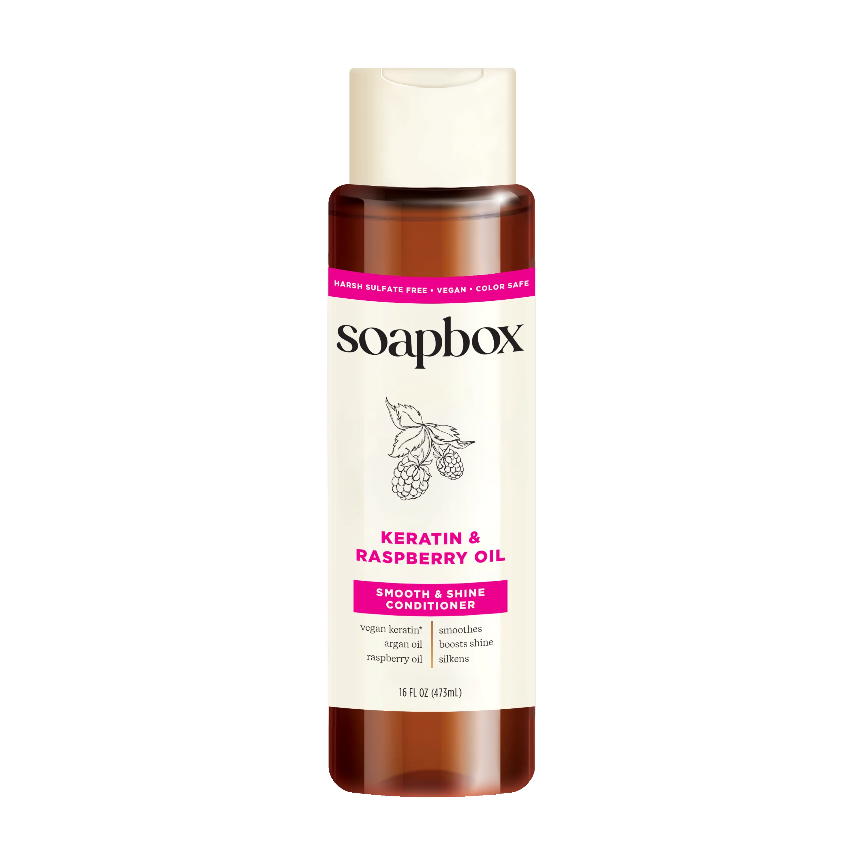 Vegan Keratin & Raspberry Seed Oil Smoothing Conditioner - Image 7