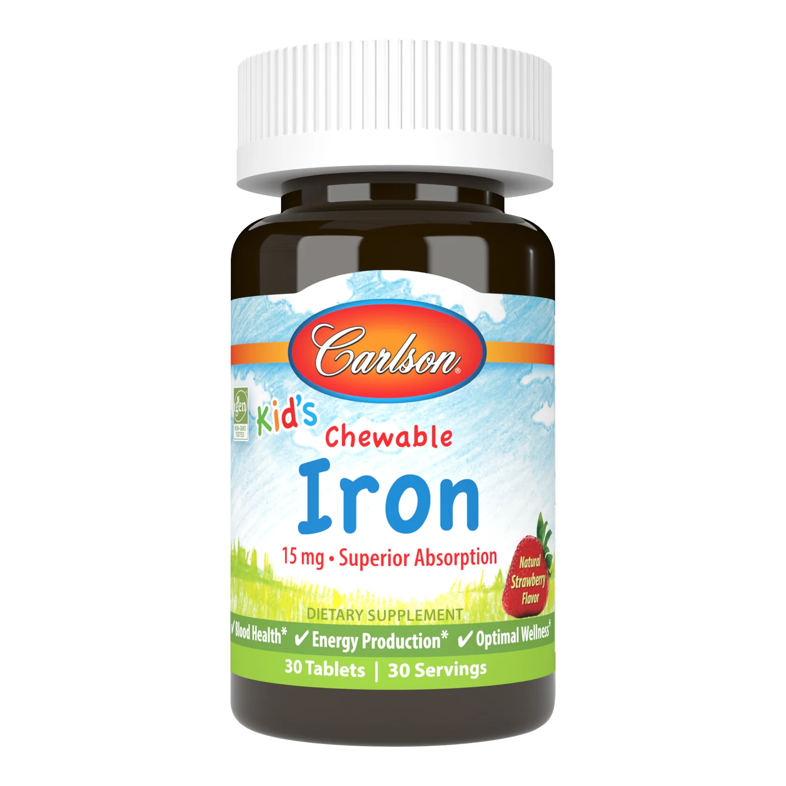 Kids Chewable Iron - 15 mg - Image 2