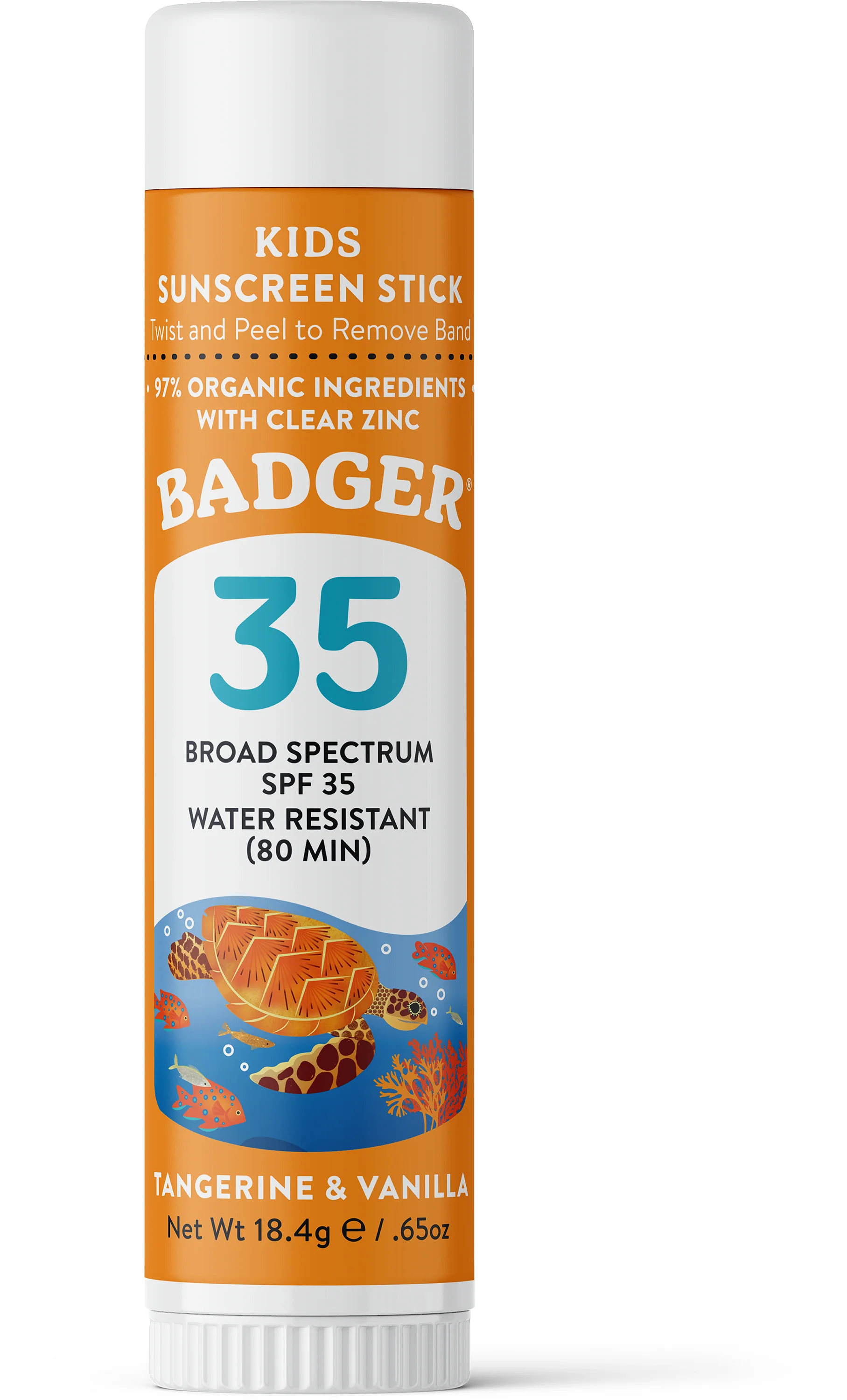 Kids Mineral Sunscreen Face Stick SPF 35 - Image 2