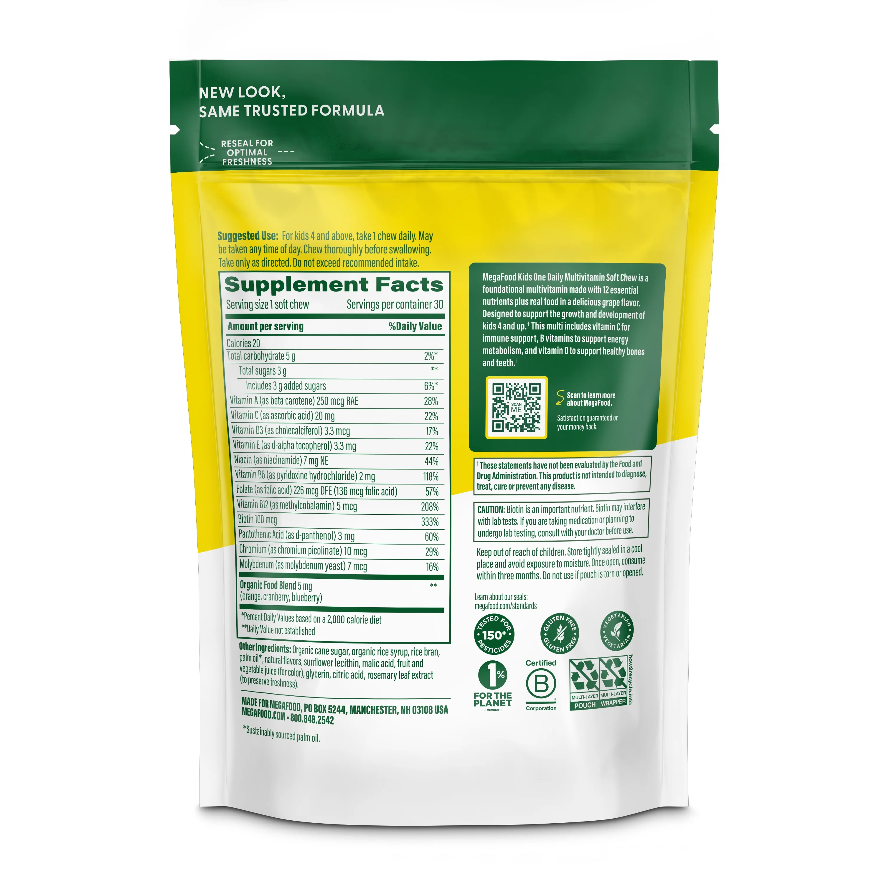 Kids One Daily Multivitamin Soft Chews - Image 3