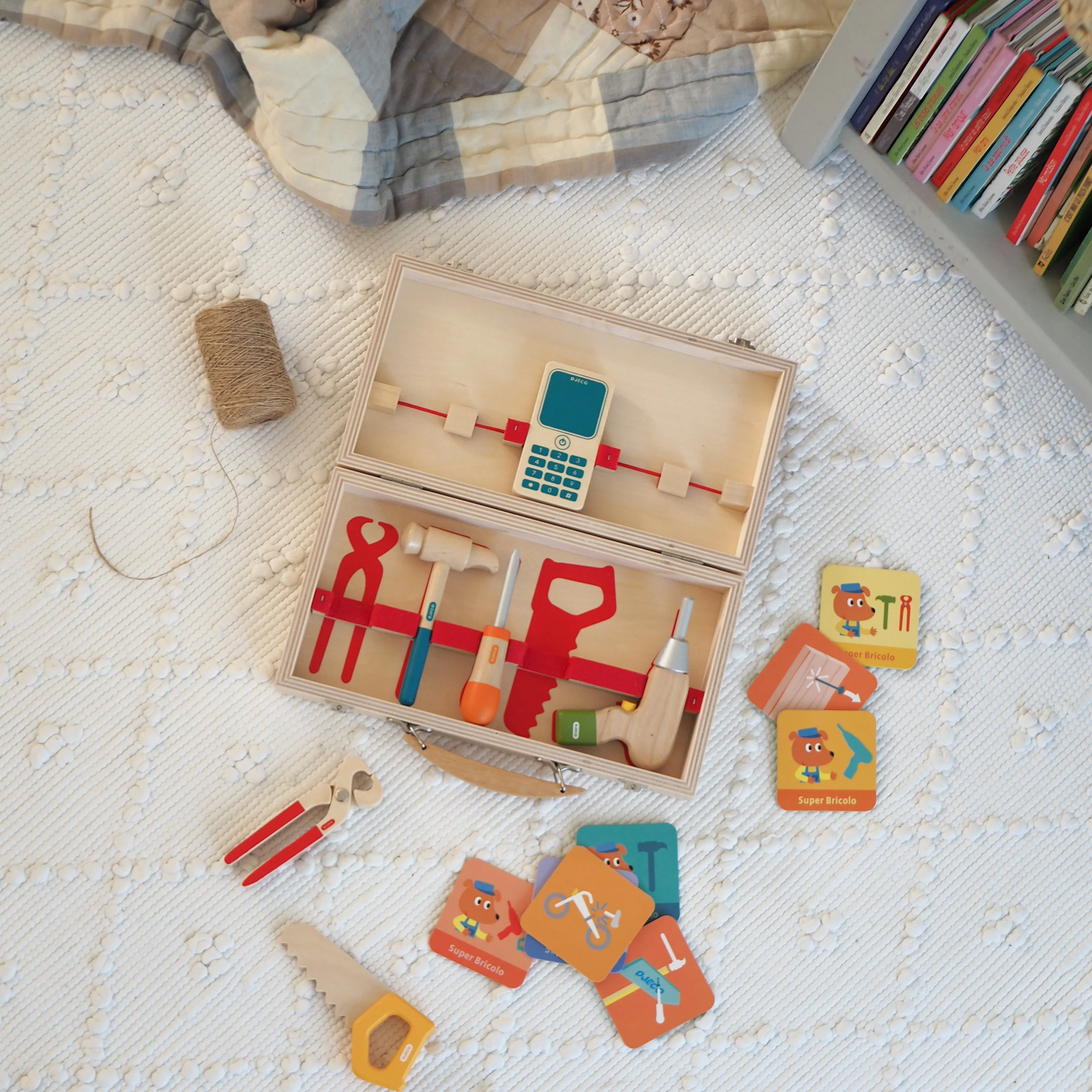Tool Kit made from 100% FSC® Certified Wood, Promotes Educational Kids Role Play - Image 3