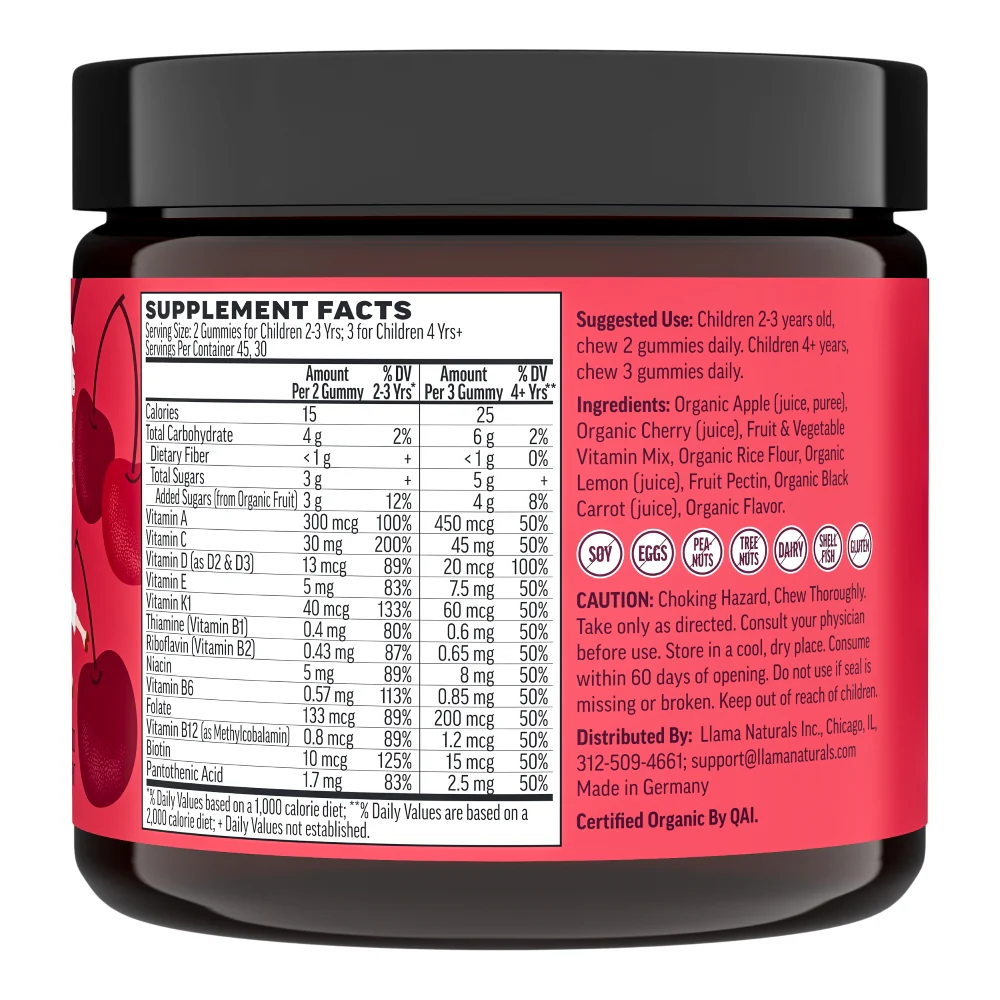 Kids Real Fruit Multivitamin Gummies - Image 5