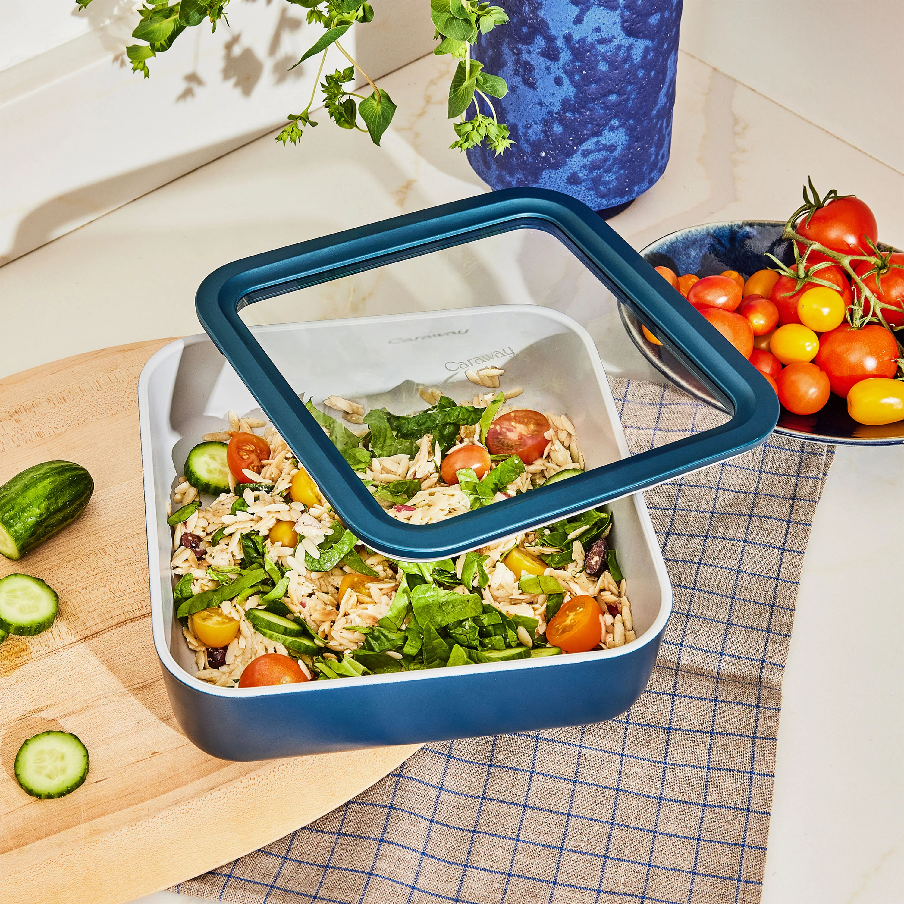 Large Glass Food Container - Image 4