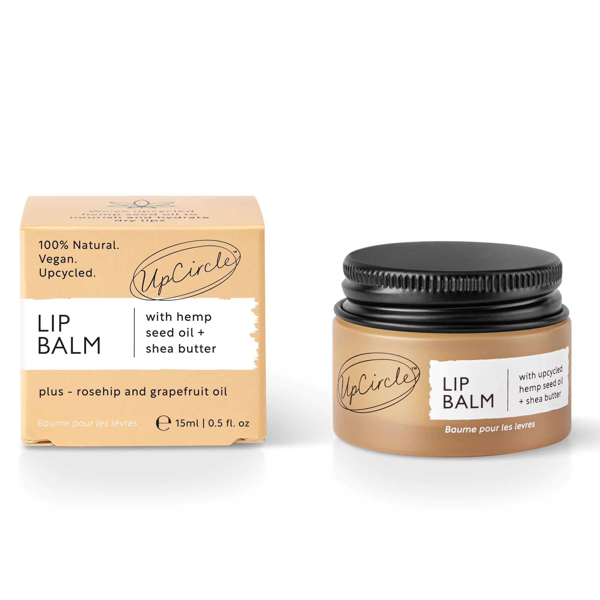 Lip Balm with Hemp Seed Oil and Shea Butter - Image 2
