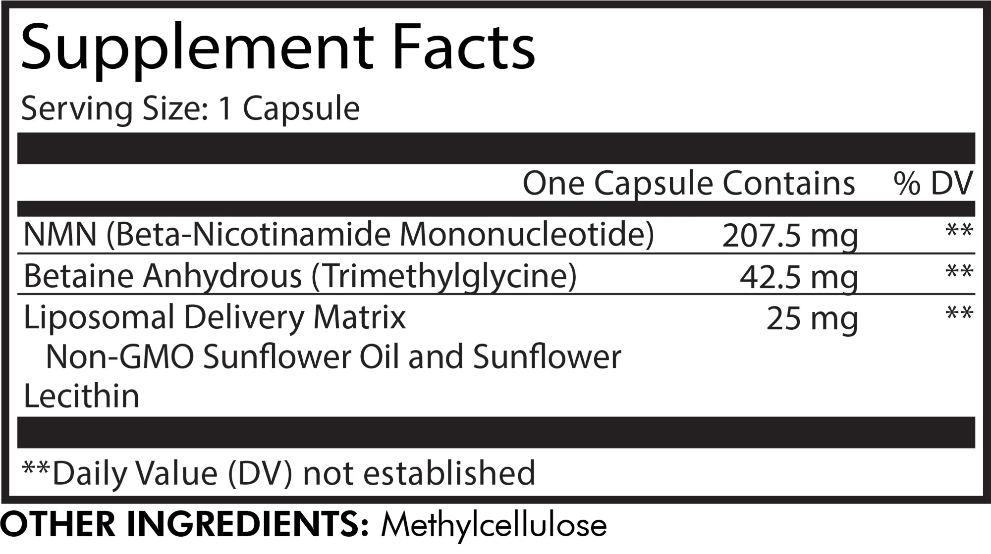 Liposomal NMN + TMG Capsule - Image 2