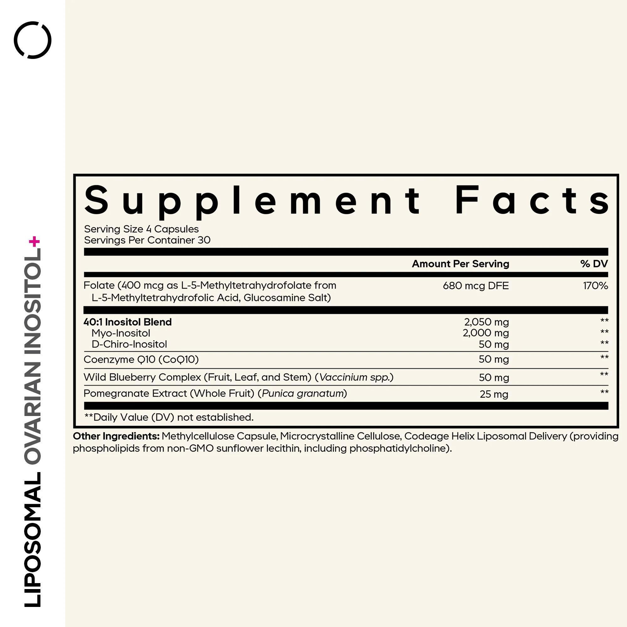 Liposomal Ovarian Inositol+ - Hormonal harmony - Image 2