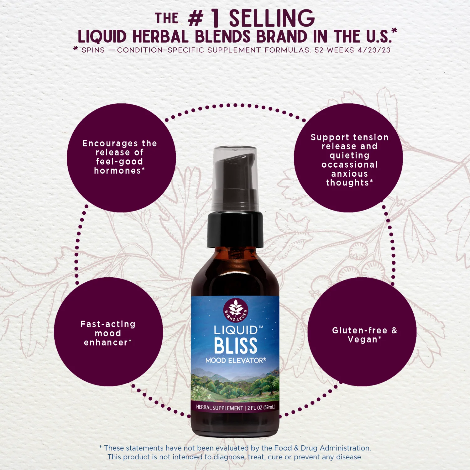Liquid Bliss Peace - Herbal Supplement - Image 3