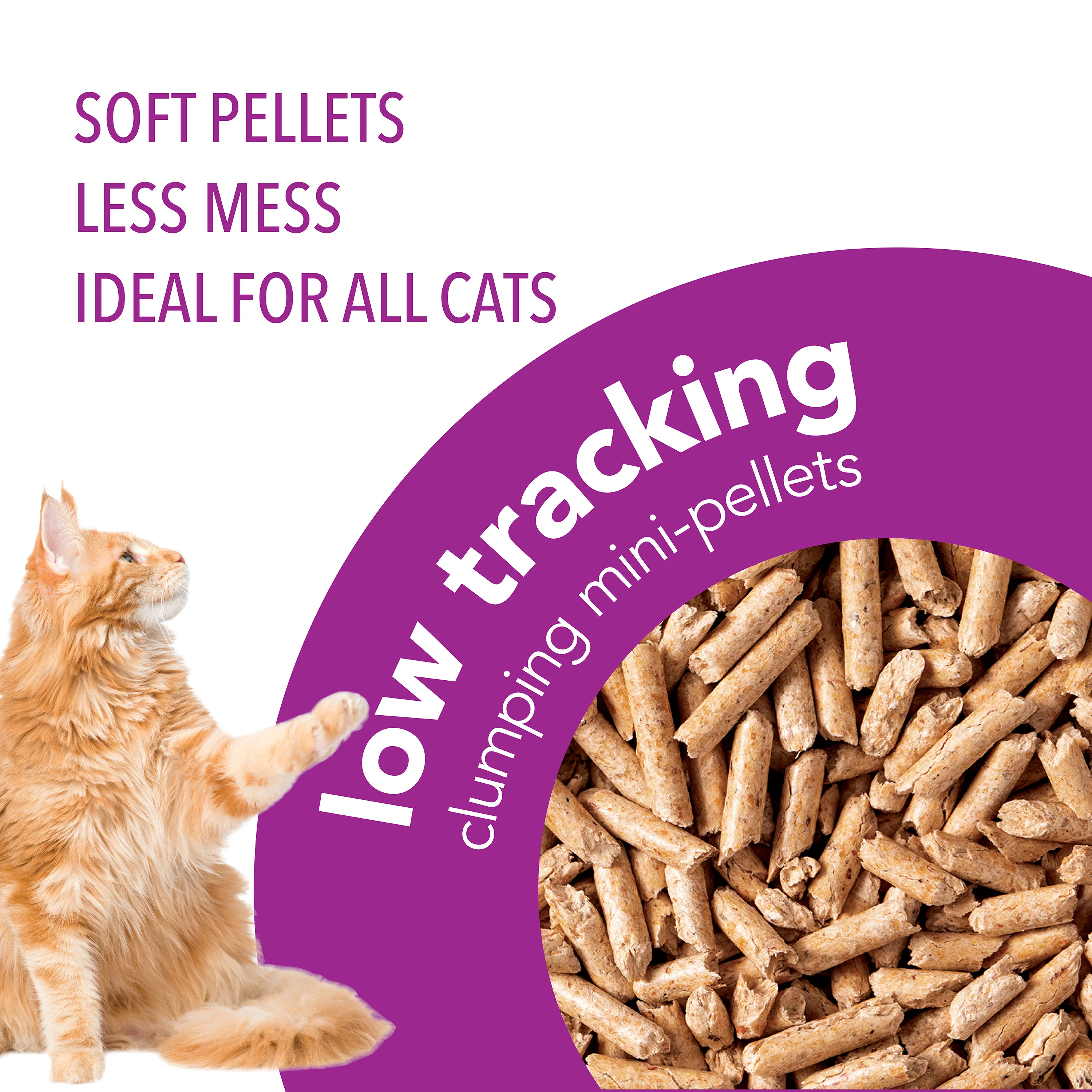 Low Tracking Clumping Wood Cat Litter - Image 4