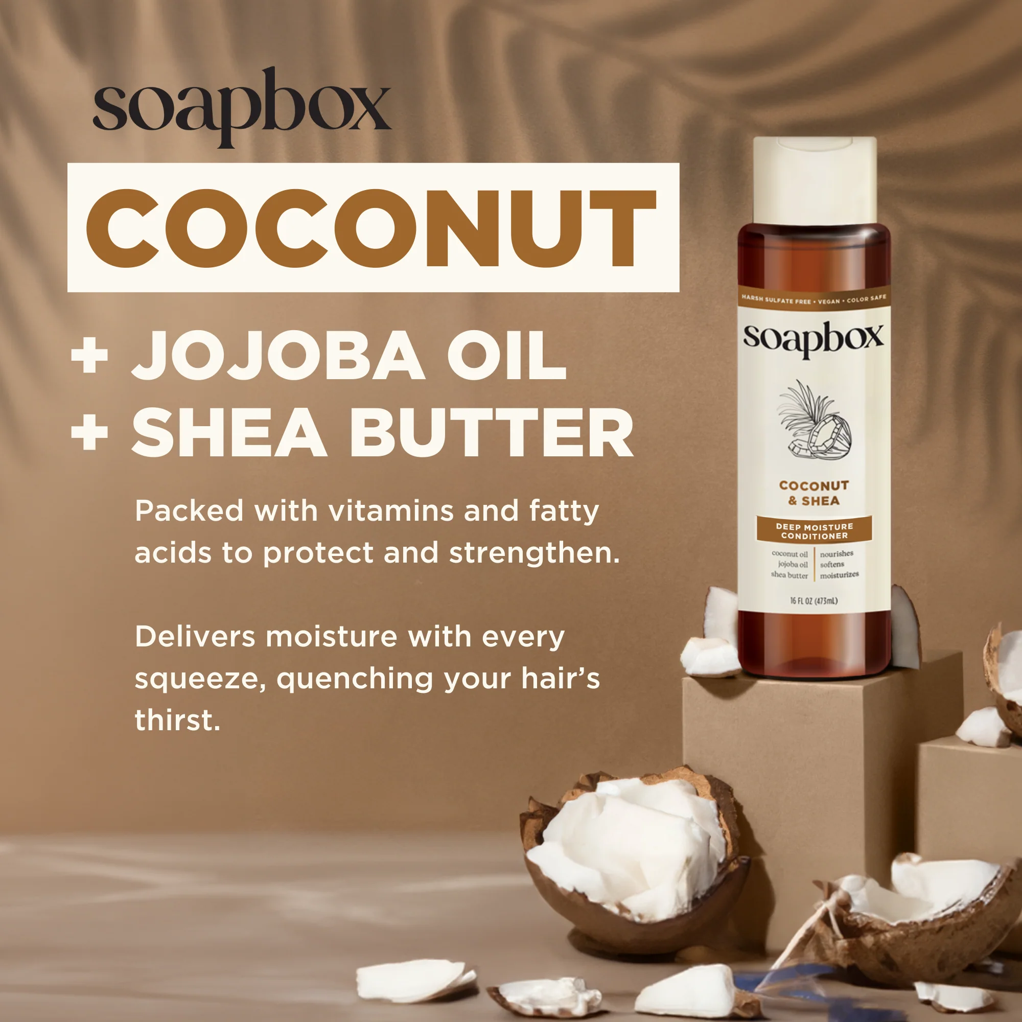 Coconut & Shea Deep Moisture Conditioner - Image 5