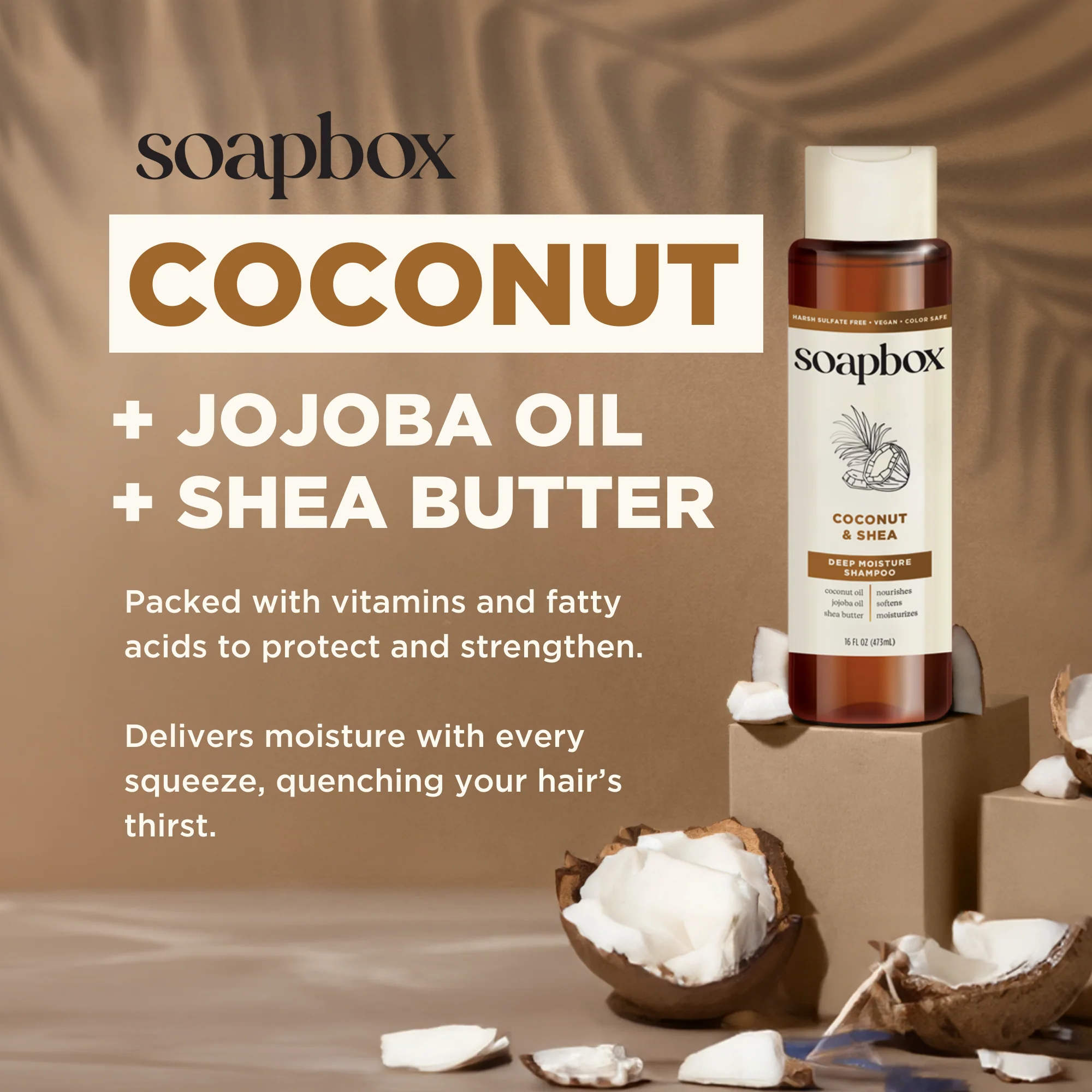 Coconut & Shea Deep Moisture Shampoo - Image 5