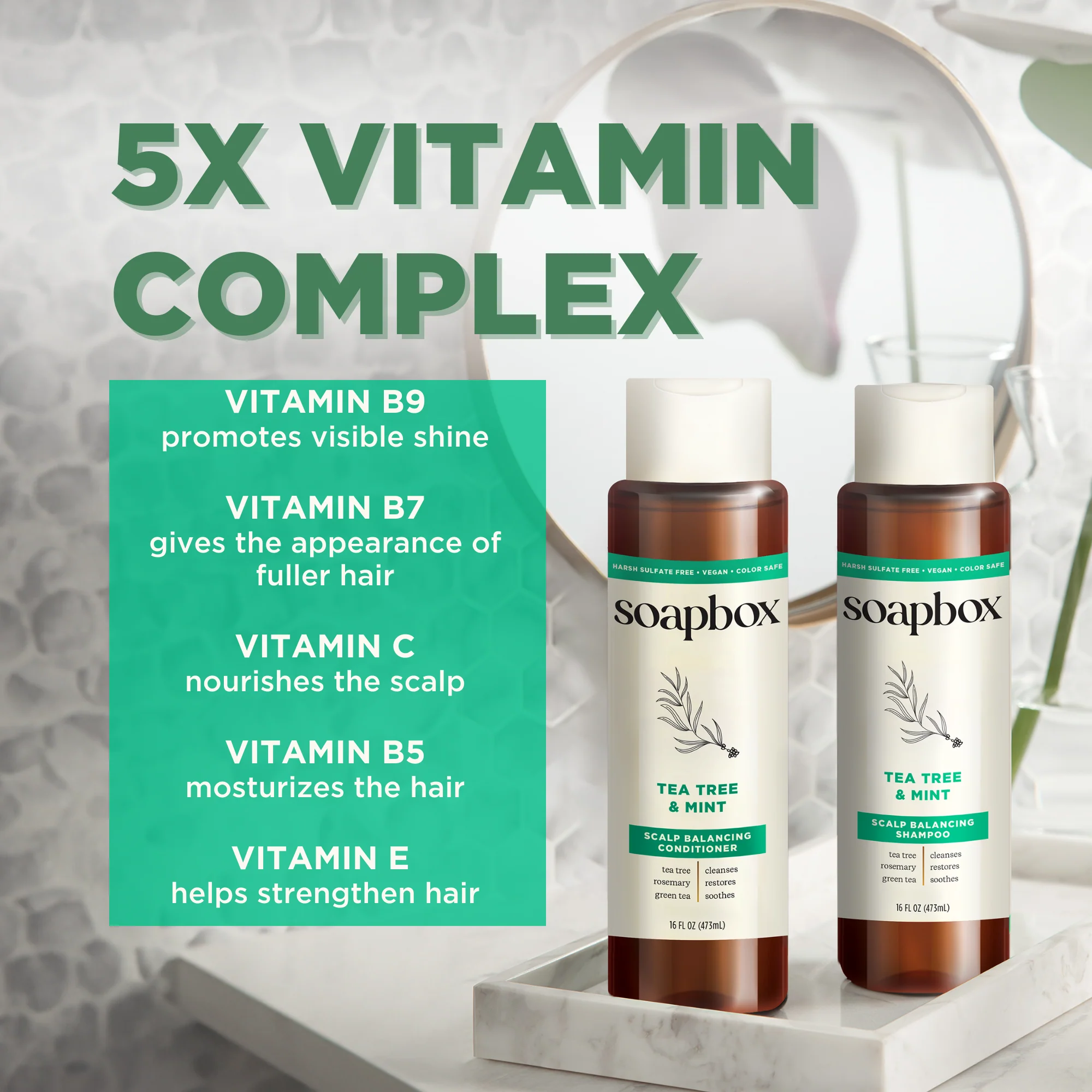 Tea Tree & Mint Scalp Balancing Conditioner - Image 4