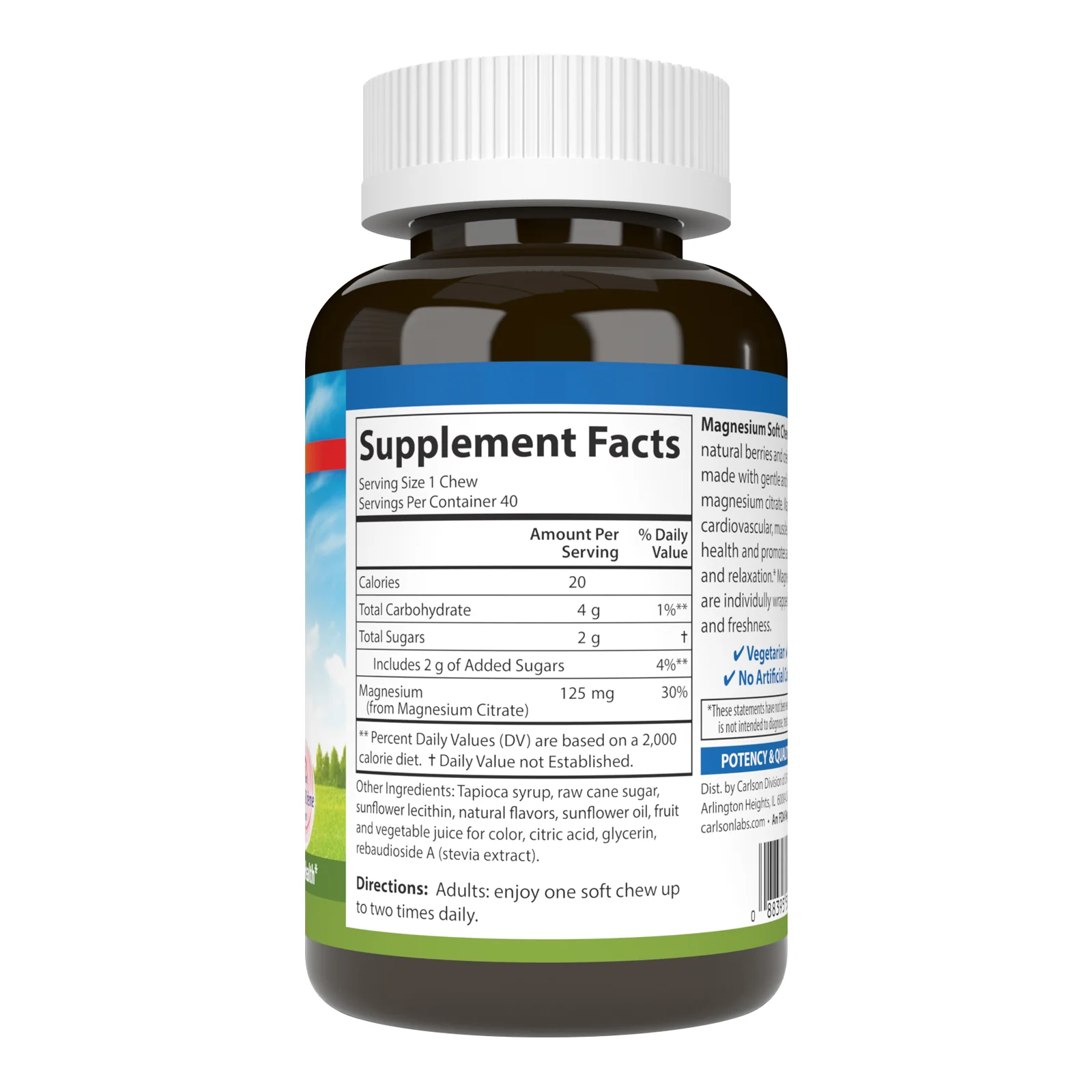 Magnesium Soft Chews - 125 mg - Image 3