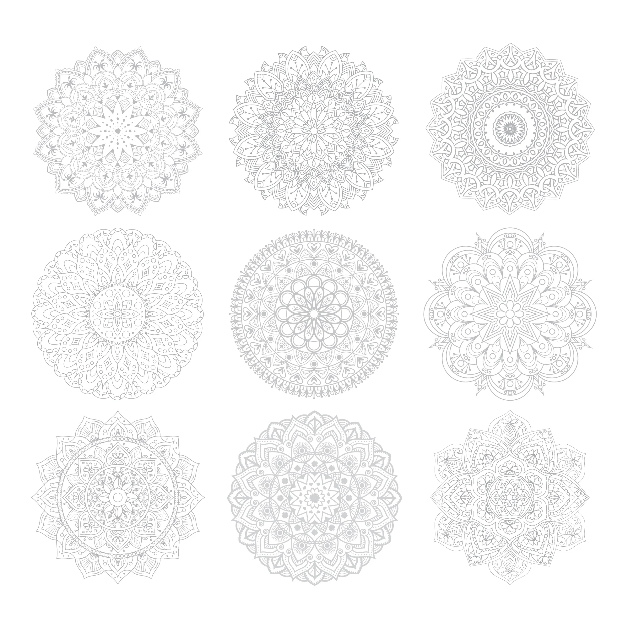 Mandala Coloring Sheets - Image 4