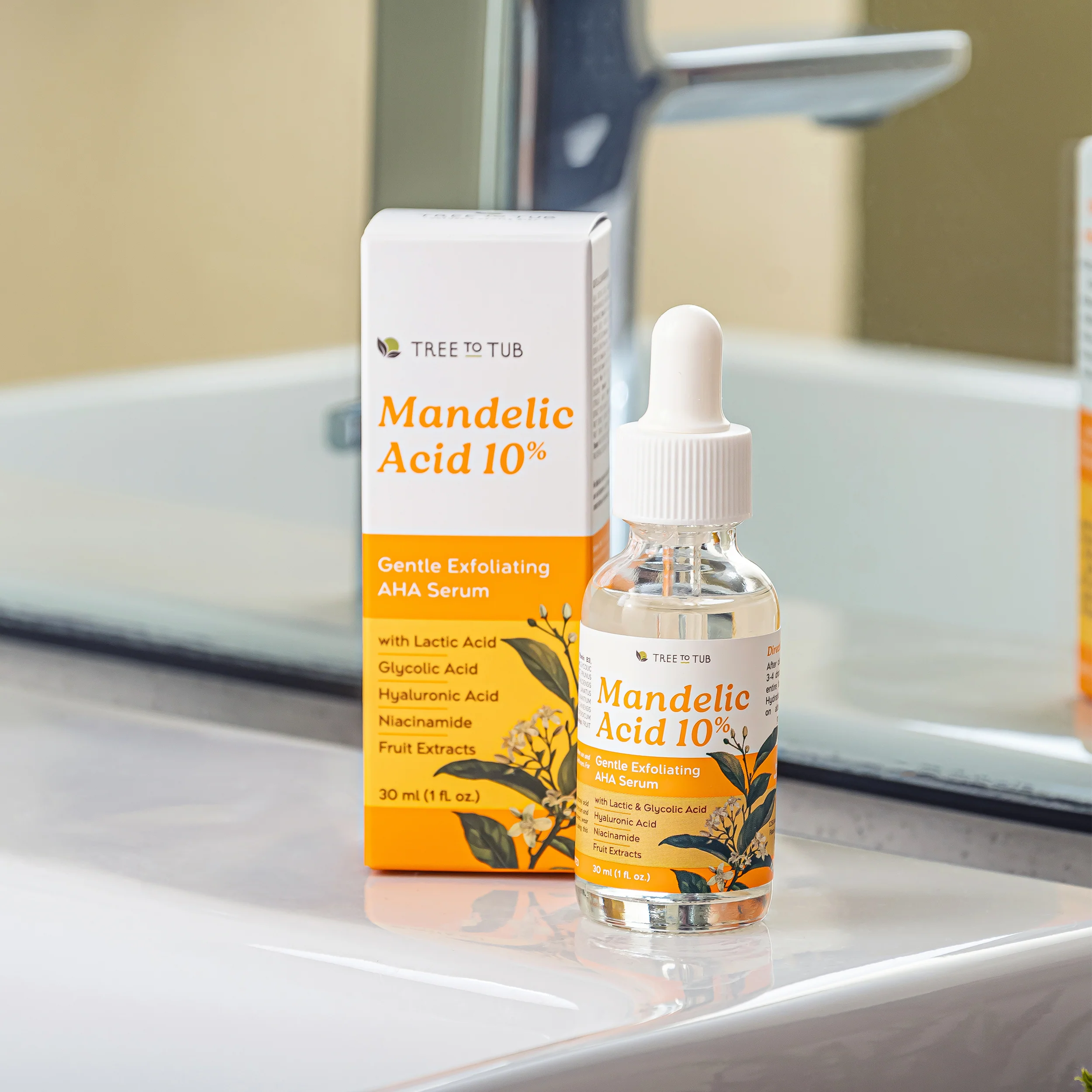Mandelic Acid 10% Gentle Exfoliating AHA Serum - Image 4