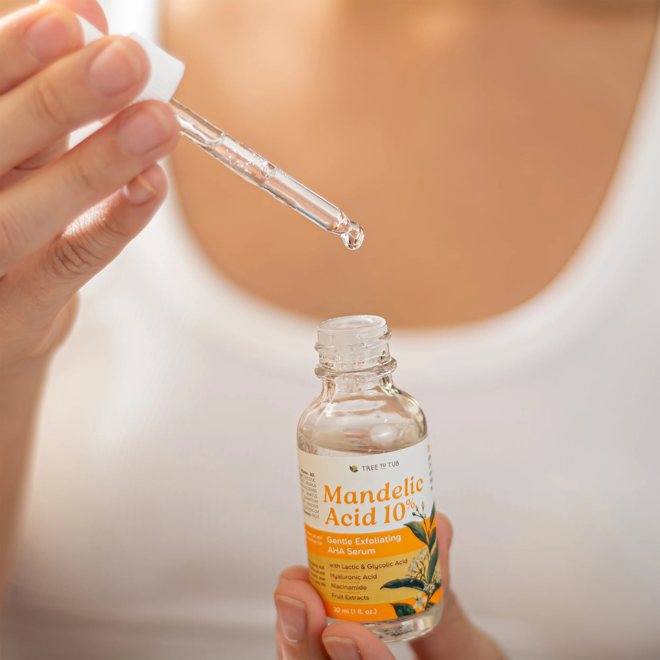 Mandelic Acid 10% Gentle Exfoliating AHA Serum - Image 6