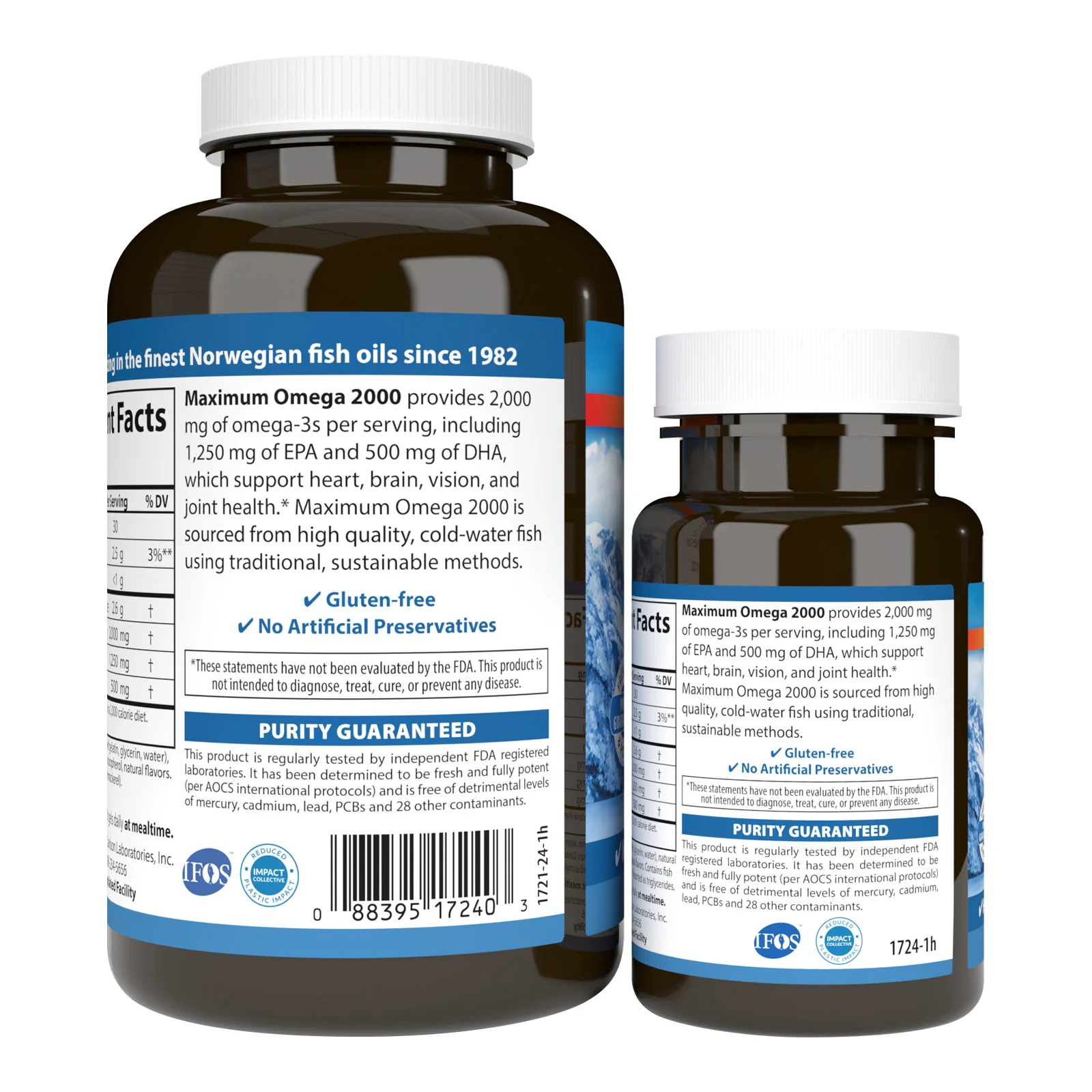 Maximum Omega 2000 - 2,000 mg Omega-3s - Image 3