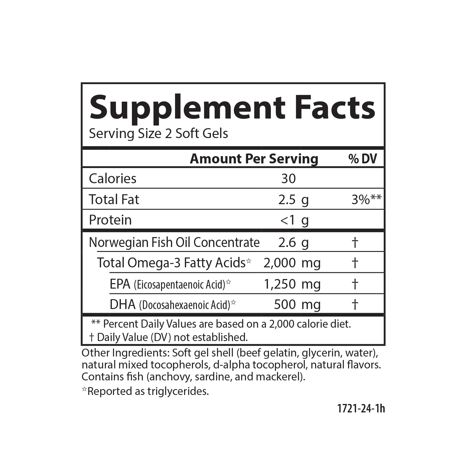 Maximum Omega 2000 - 2,000 mg Omega-3s - Image 4