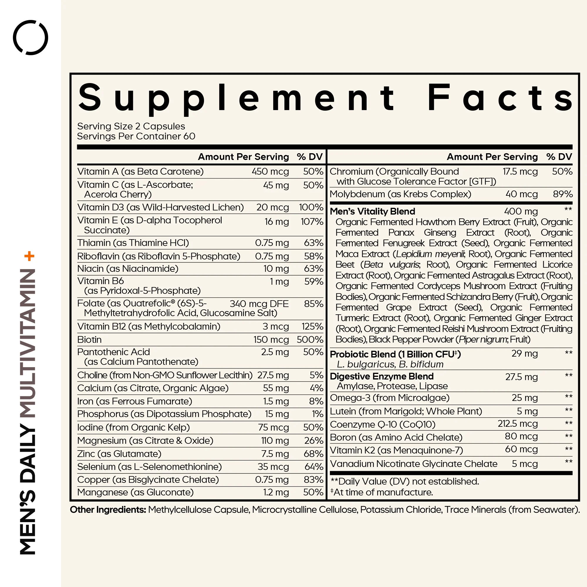 Men's Fermented Multivitamin+ - Image 2