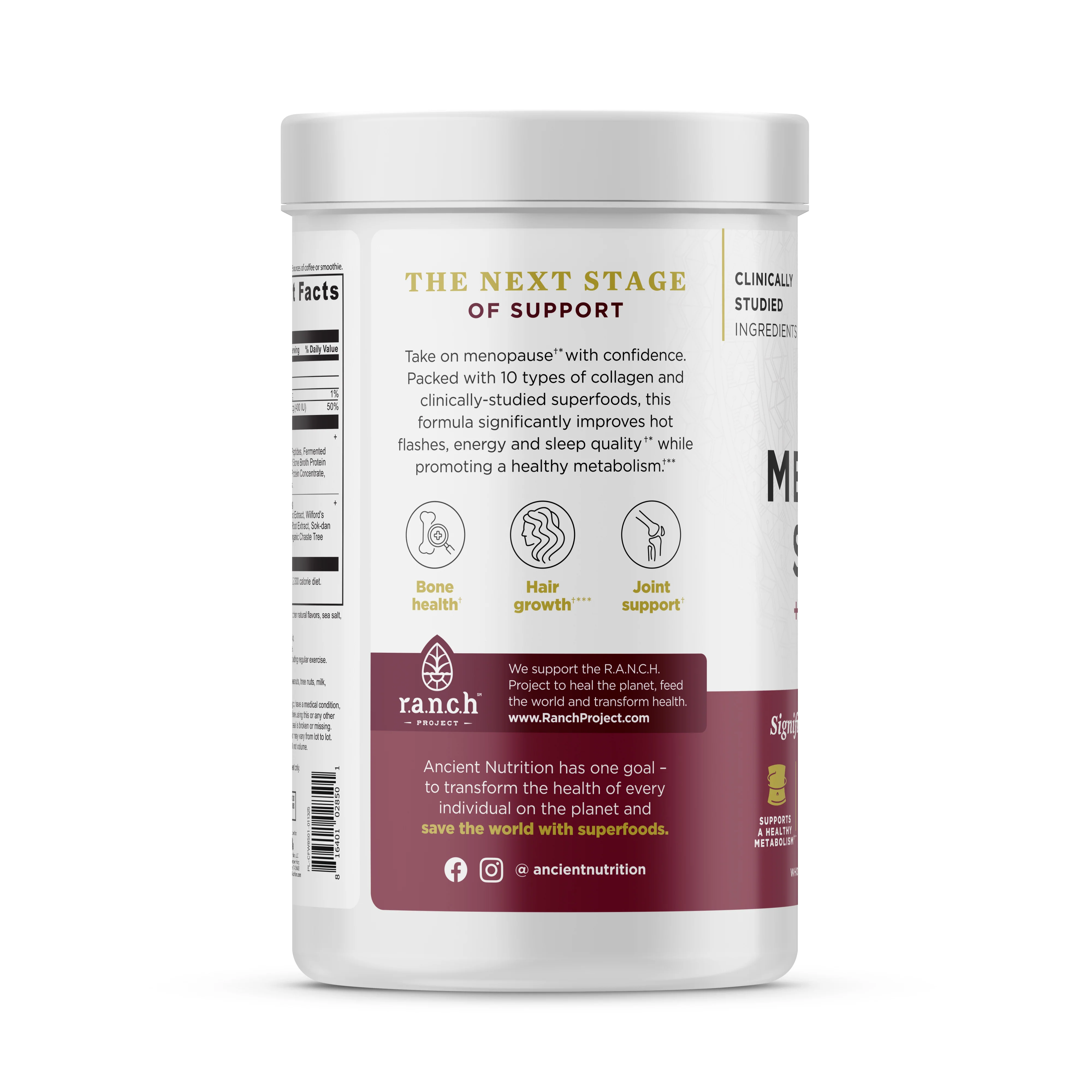 Menopause Support + Collagen Vanilla Powder - Image 4
