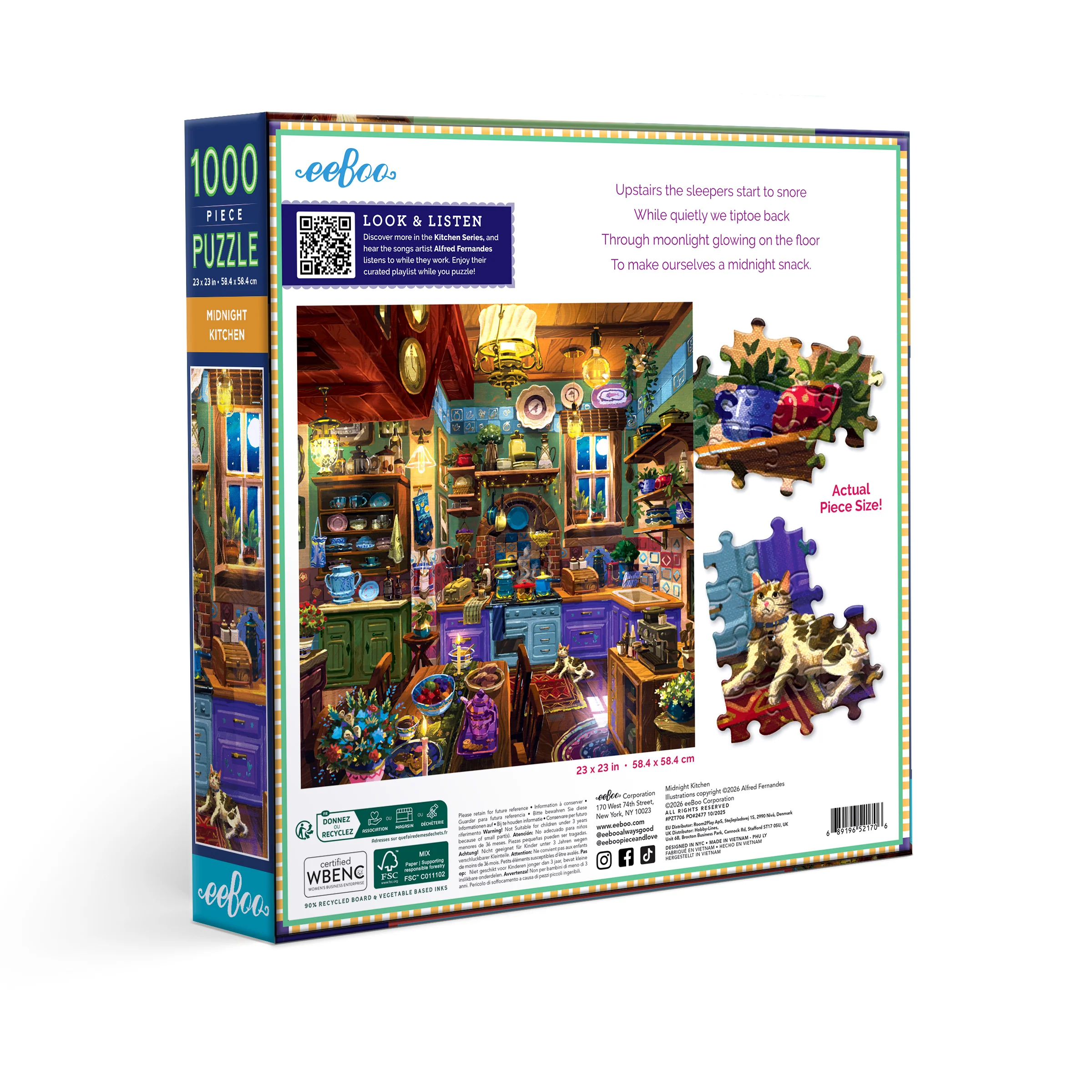 Midnight Kitchen 1000 Piece Puzzle - Image 3