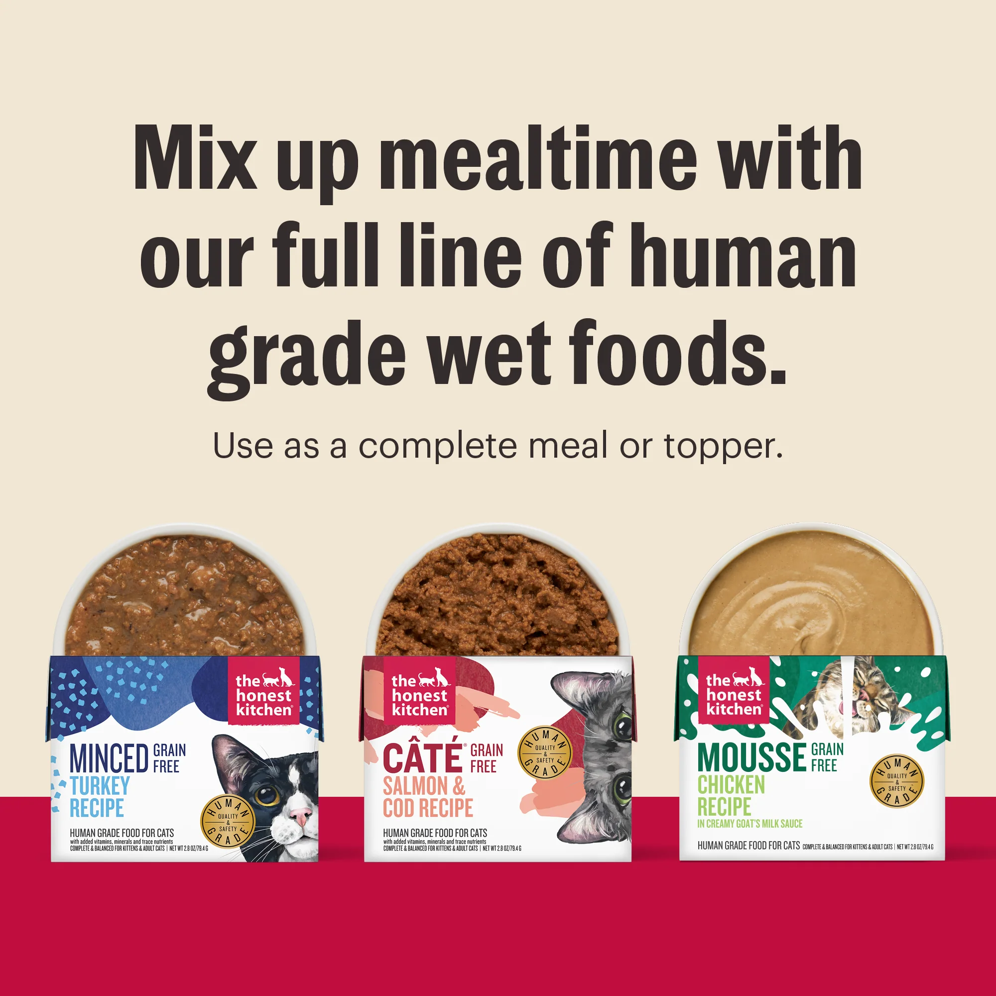 Minced Wet Cat Food Salmon & Cod in Fish Broth Gravy - Image 7