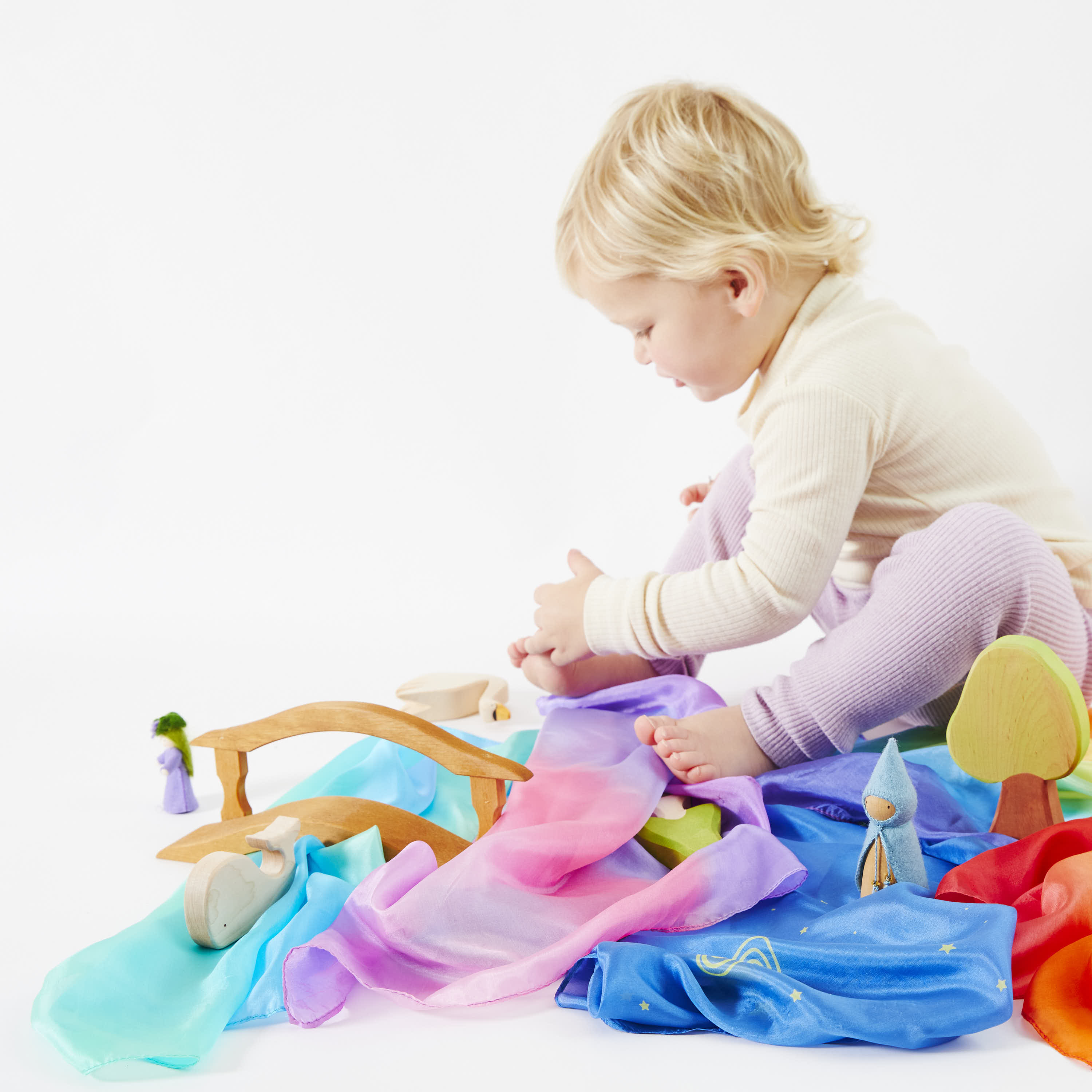 Mini Playsilk for Open-Ended, Imaginative Play - Image 5