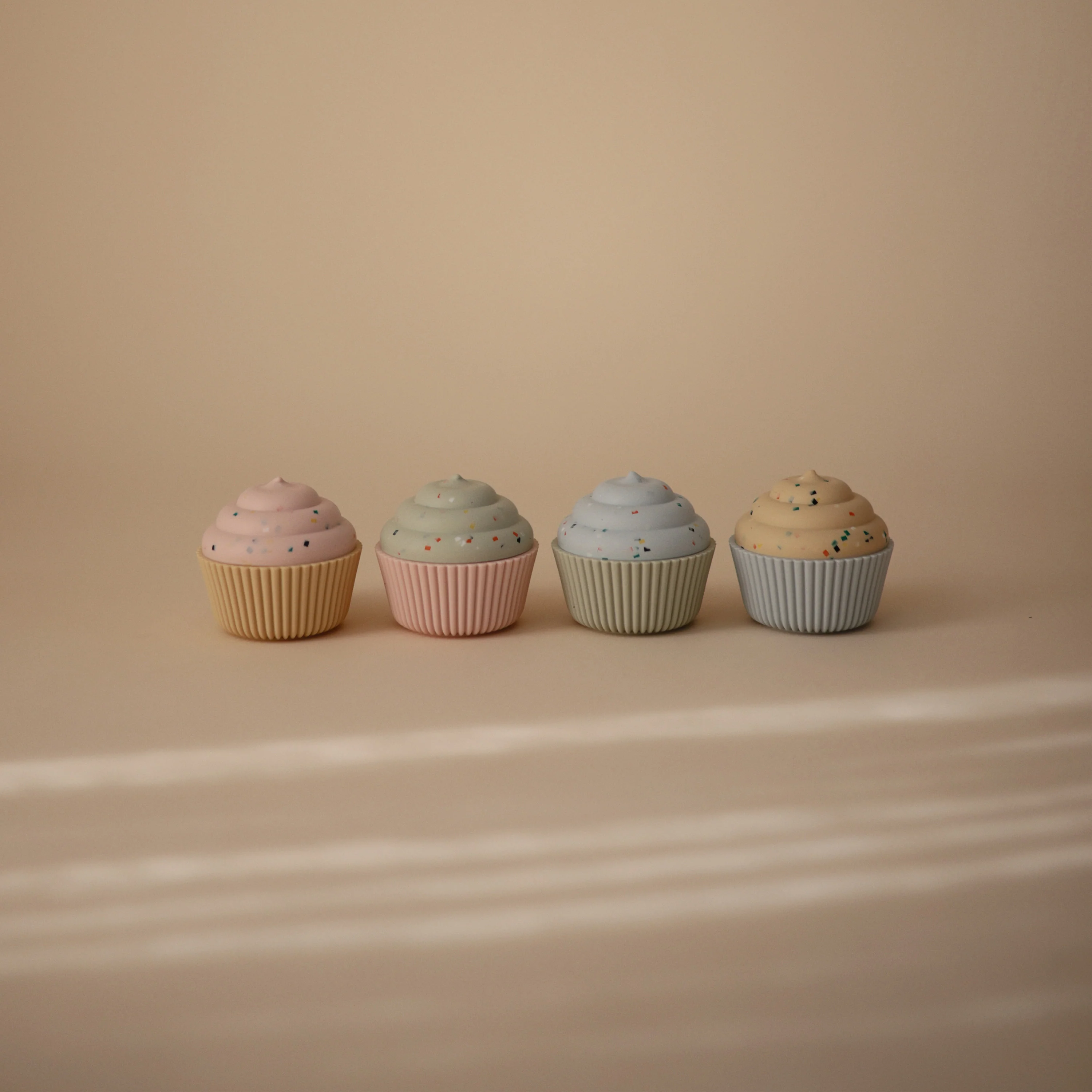 Mix & Match Cupcake Toy – Silicone, Sensory play - Image 4