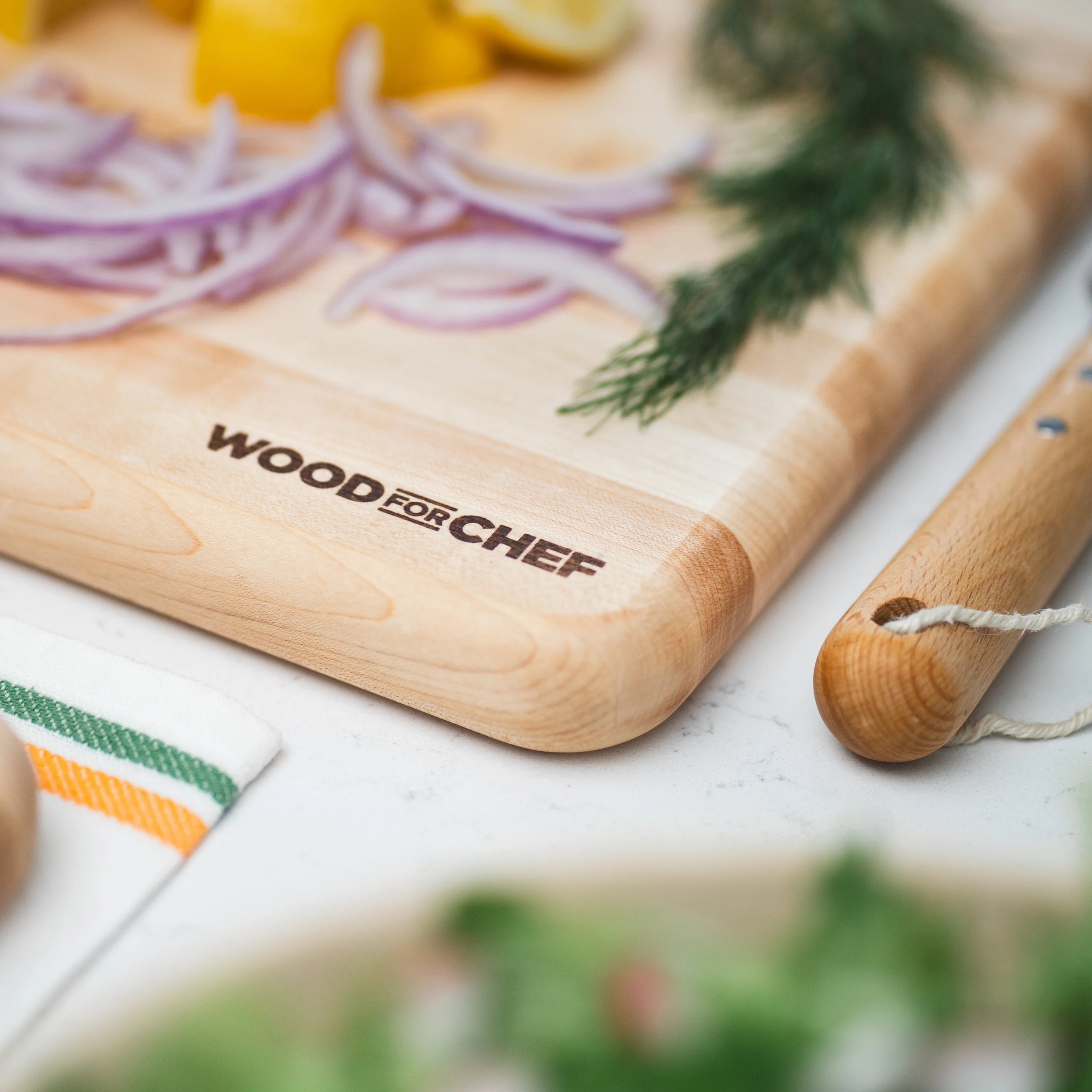 Mizu Minimalist Chopping Board - 100% FSC Certified Maple Wood - Image 8