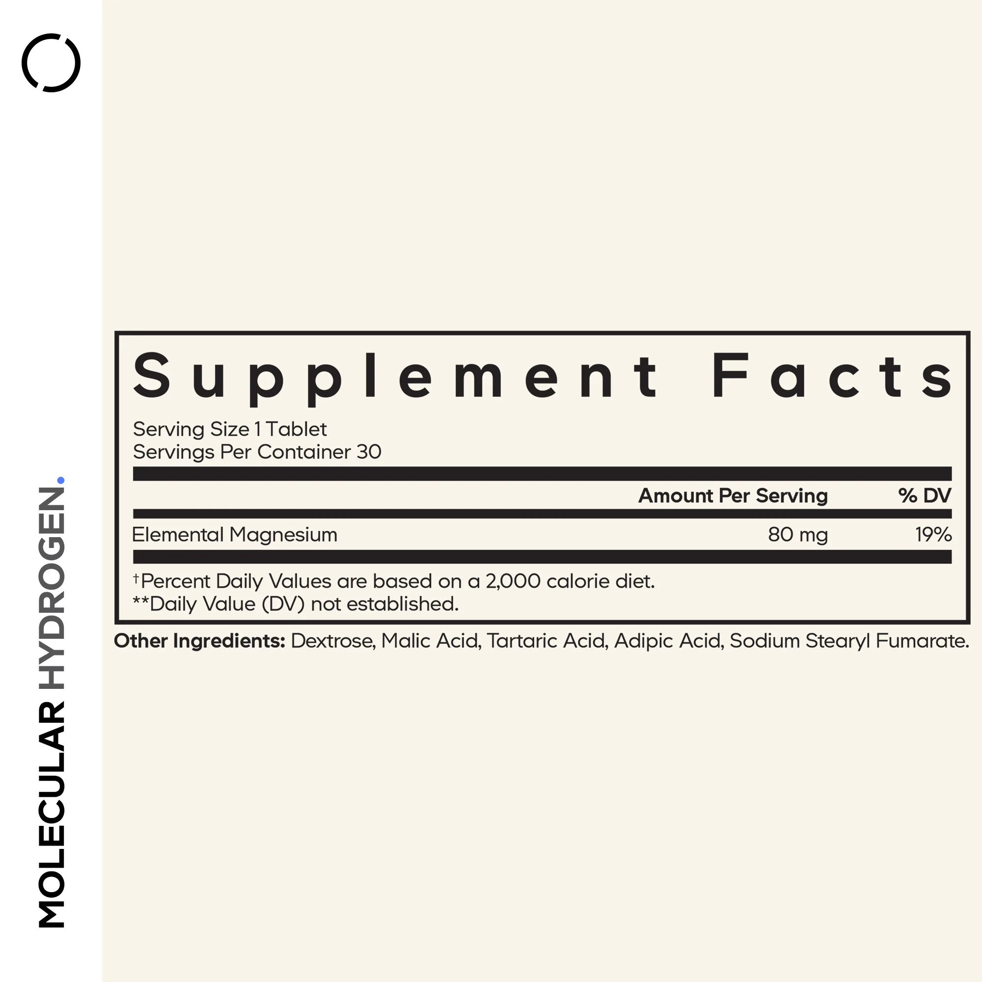 Molecular Hydrogen Tablets, Unflavored - Image 2