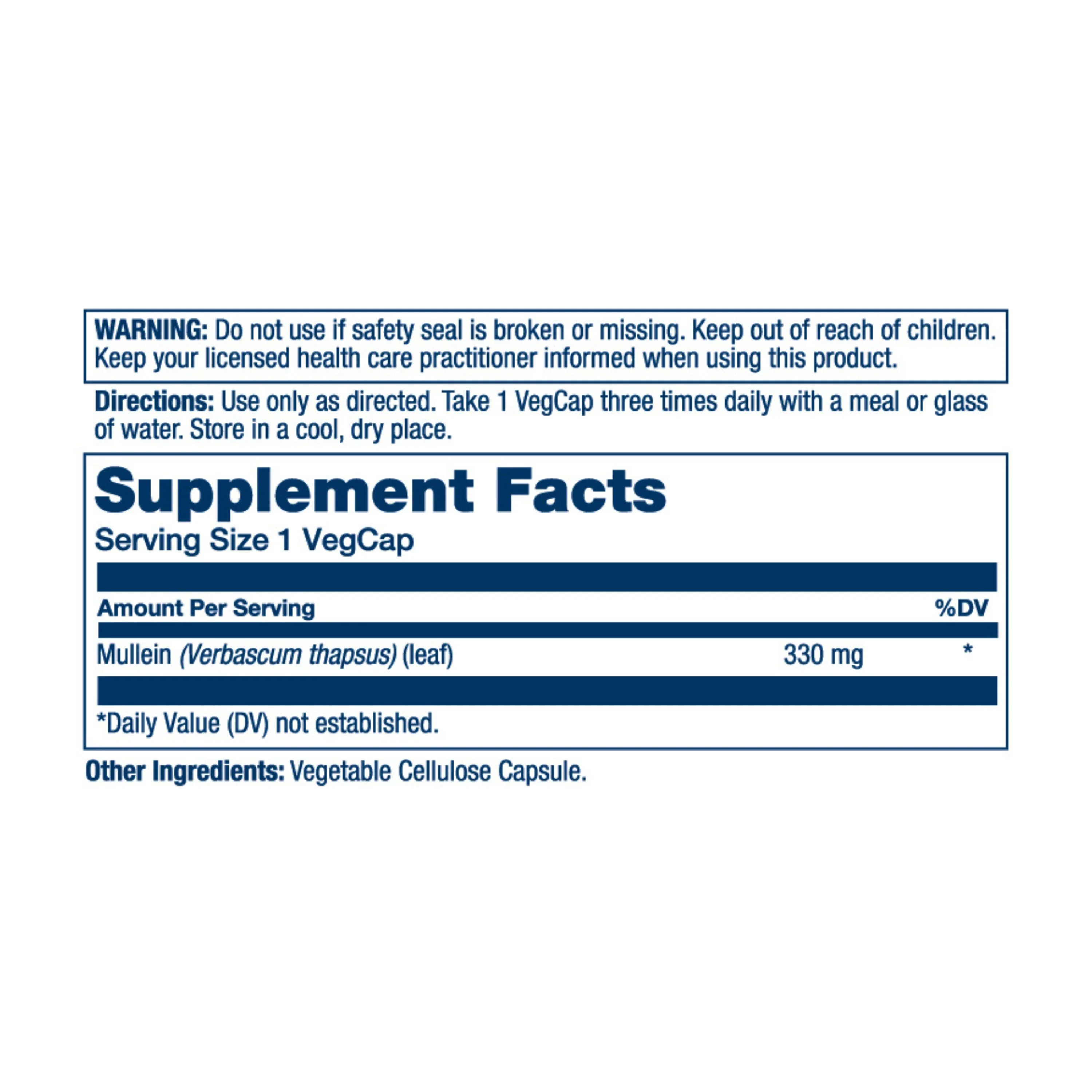 Mullein, 330 mg - Image 2