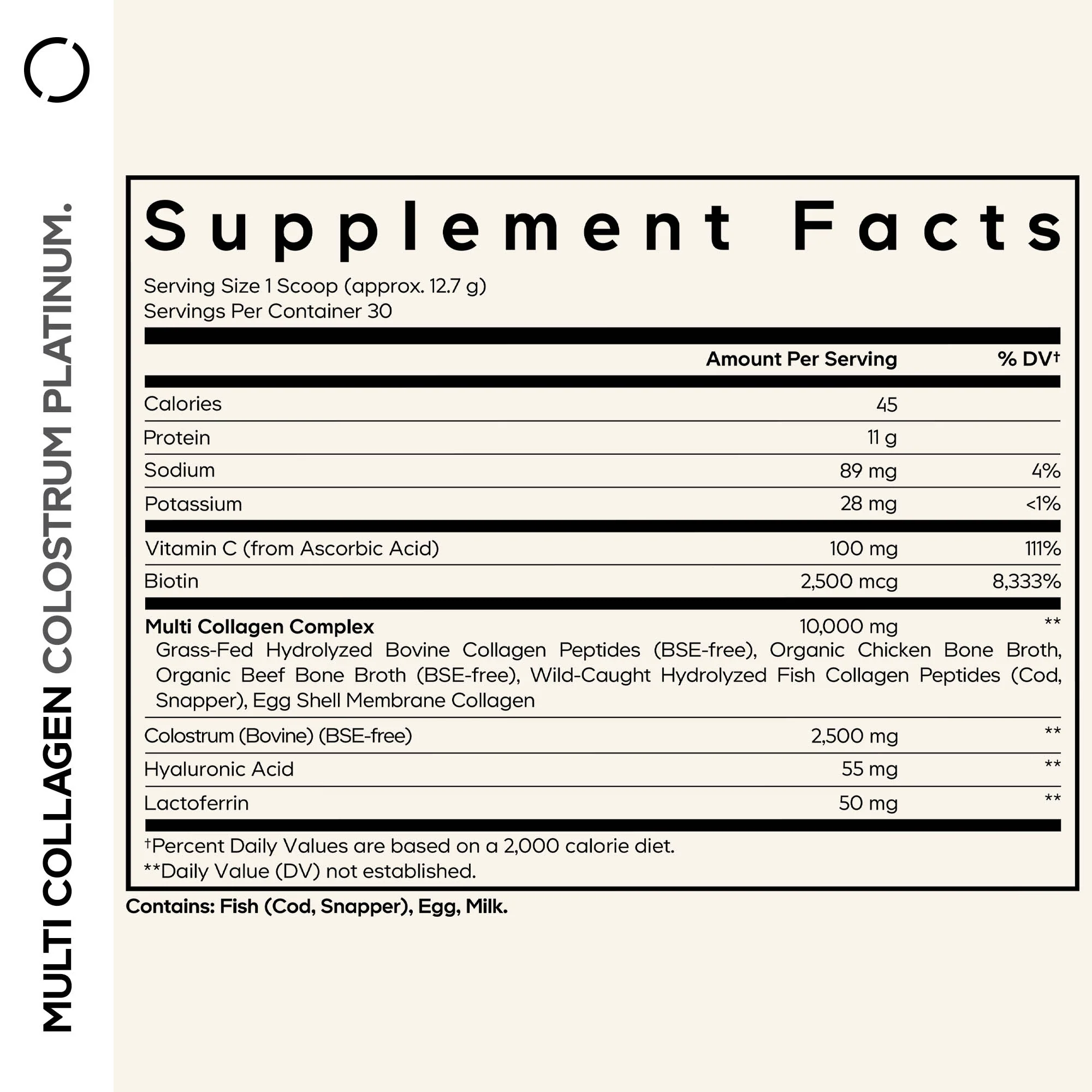 Multi Collagen Colostrum Platinum - Image 2