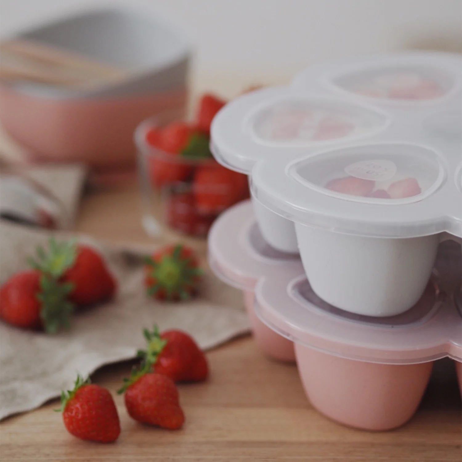 Multiportions™ Silicone Baby Food Freezer Tray - Image 16