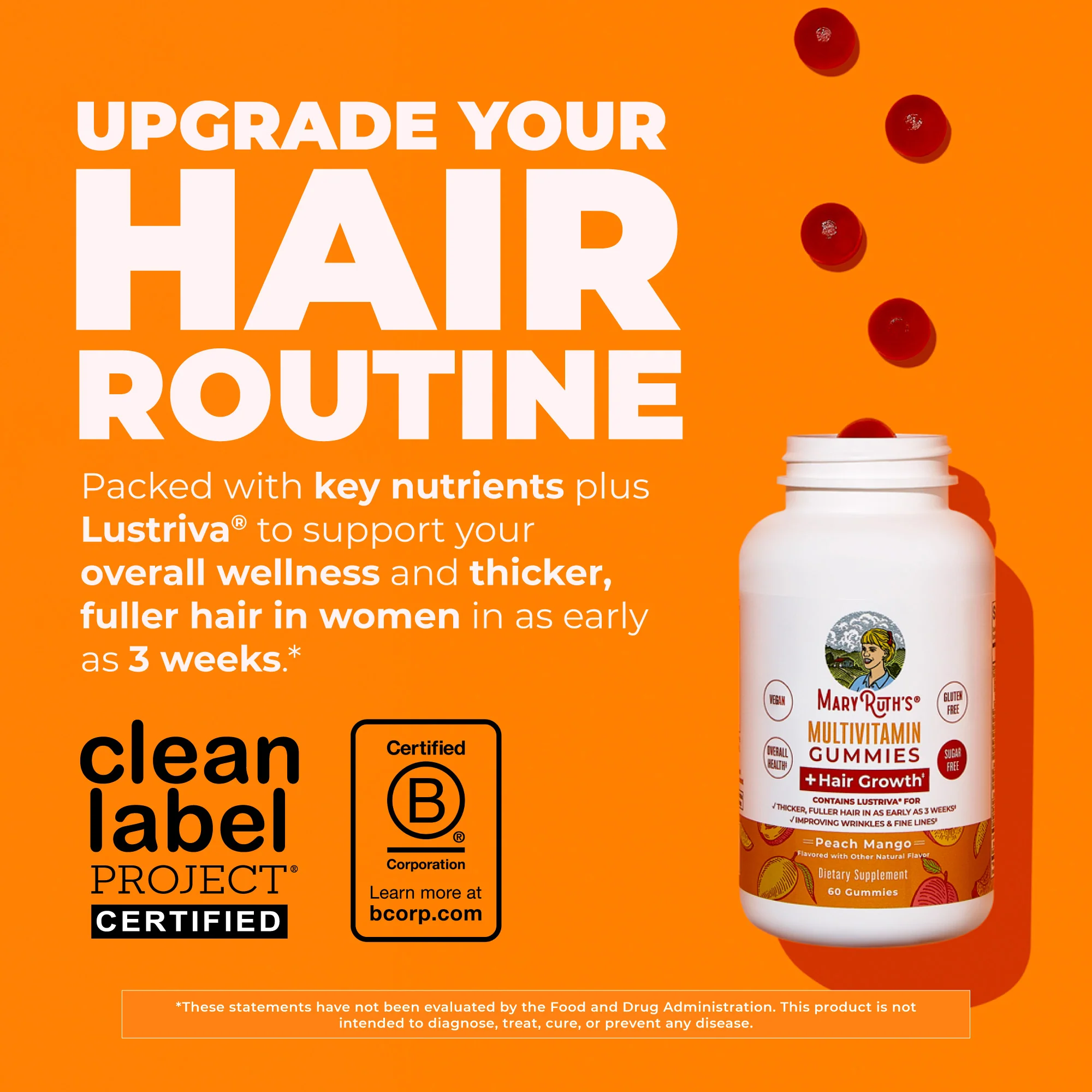Multivitamin + Hair Growth Gummies - Image 3