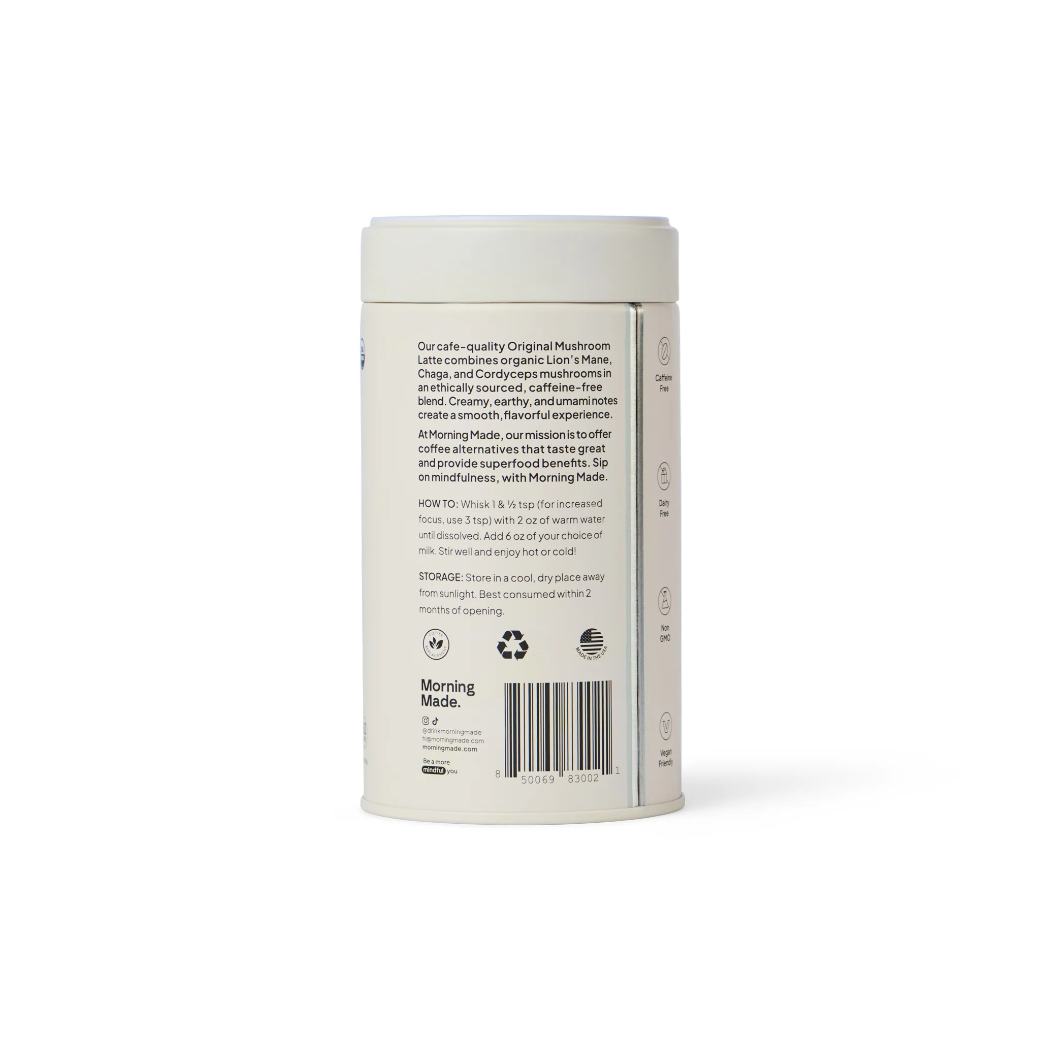 Original Mushroom Latte, Caffeine Free - Image 2