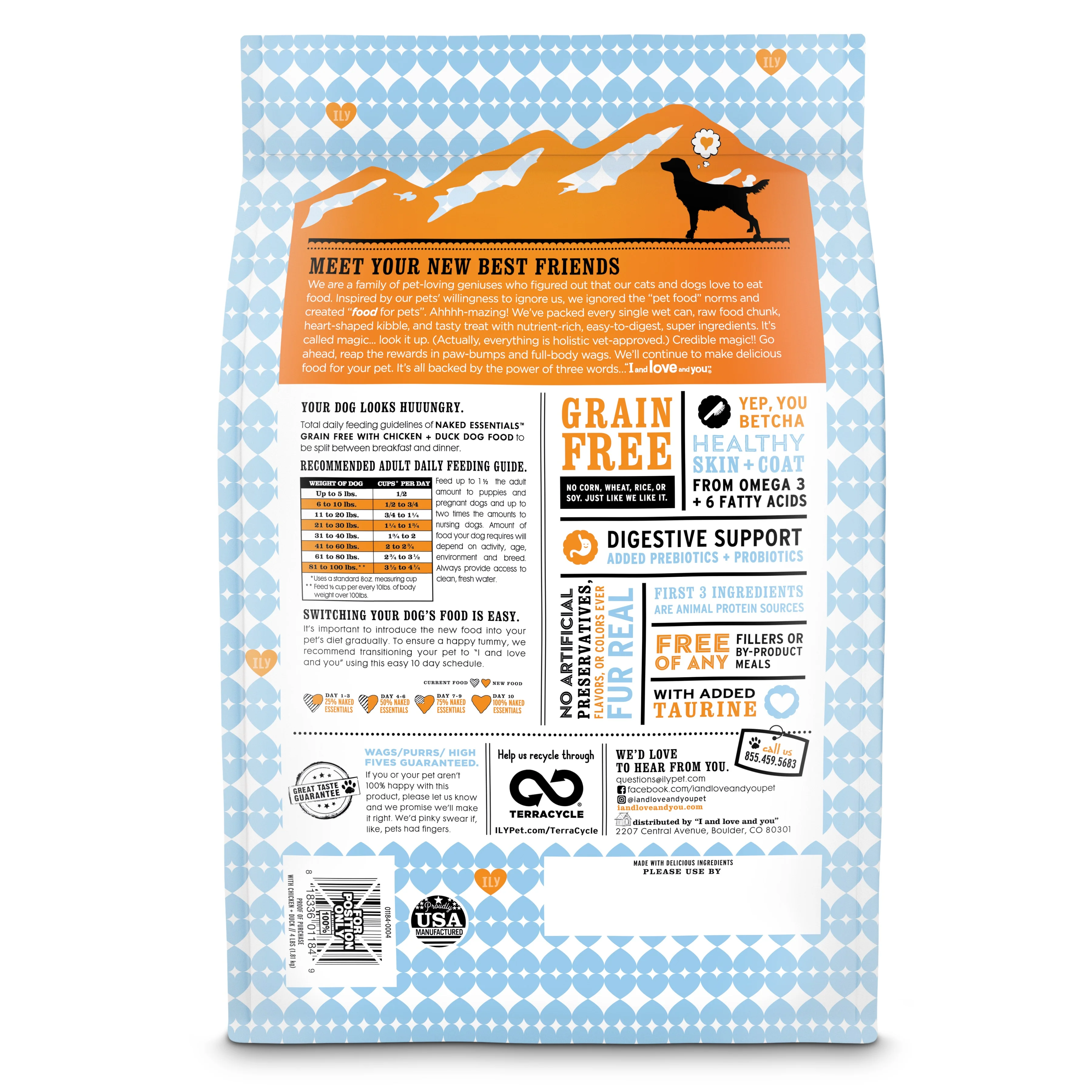 Naked Essentials Grain-Free Chicken and Duck Recipe Dry Dog Food - Image 9