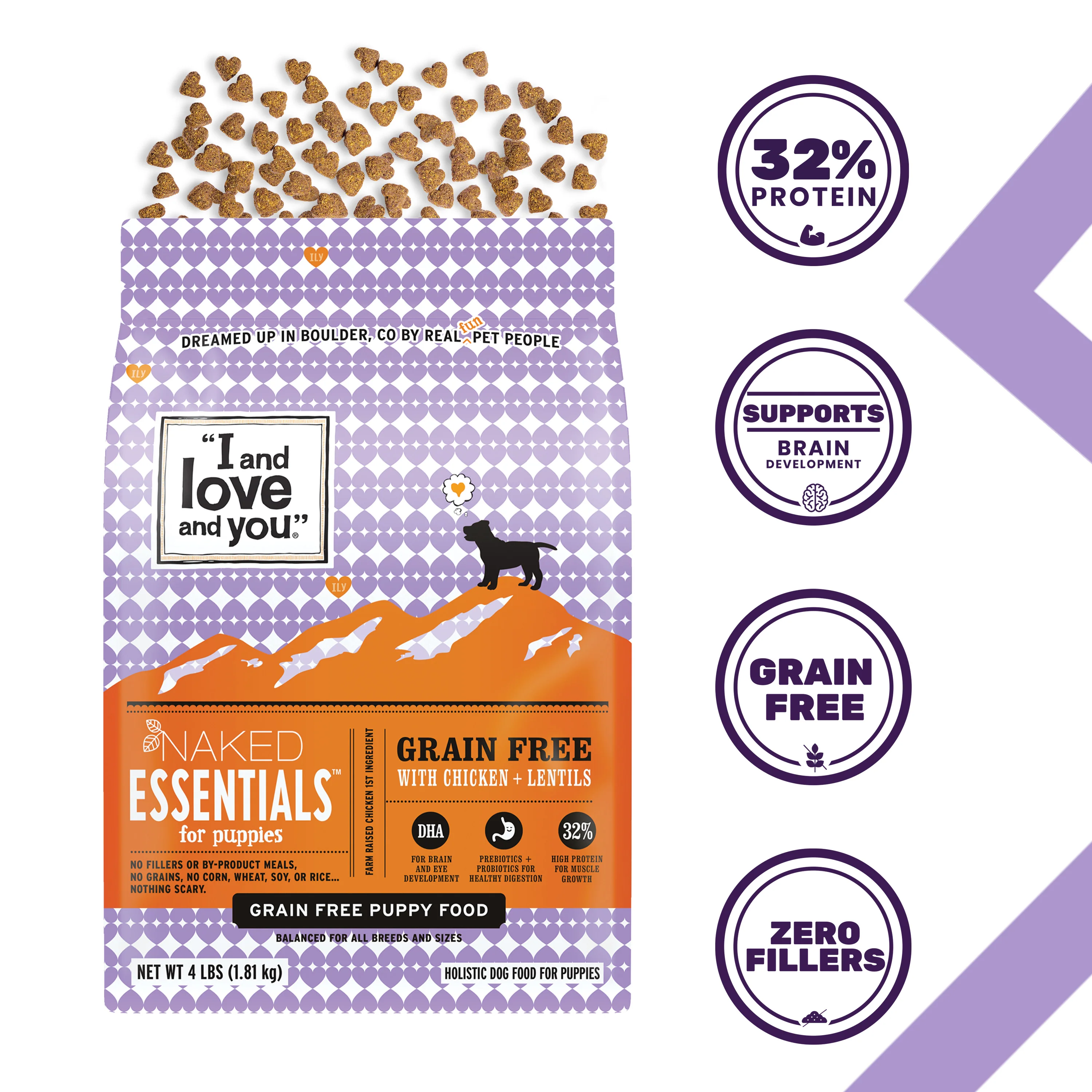 Naked Essentials Puppy Recipe Grain-Free Dry Puppy Food - Image 2