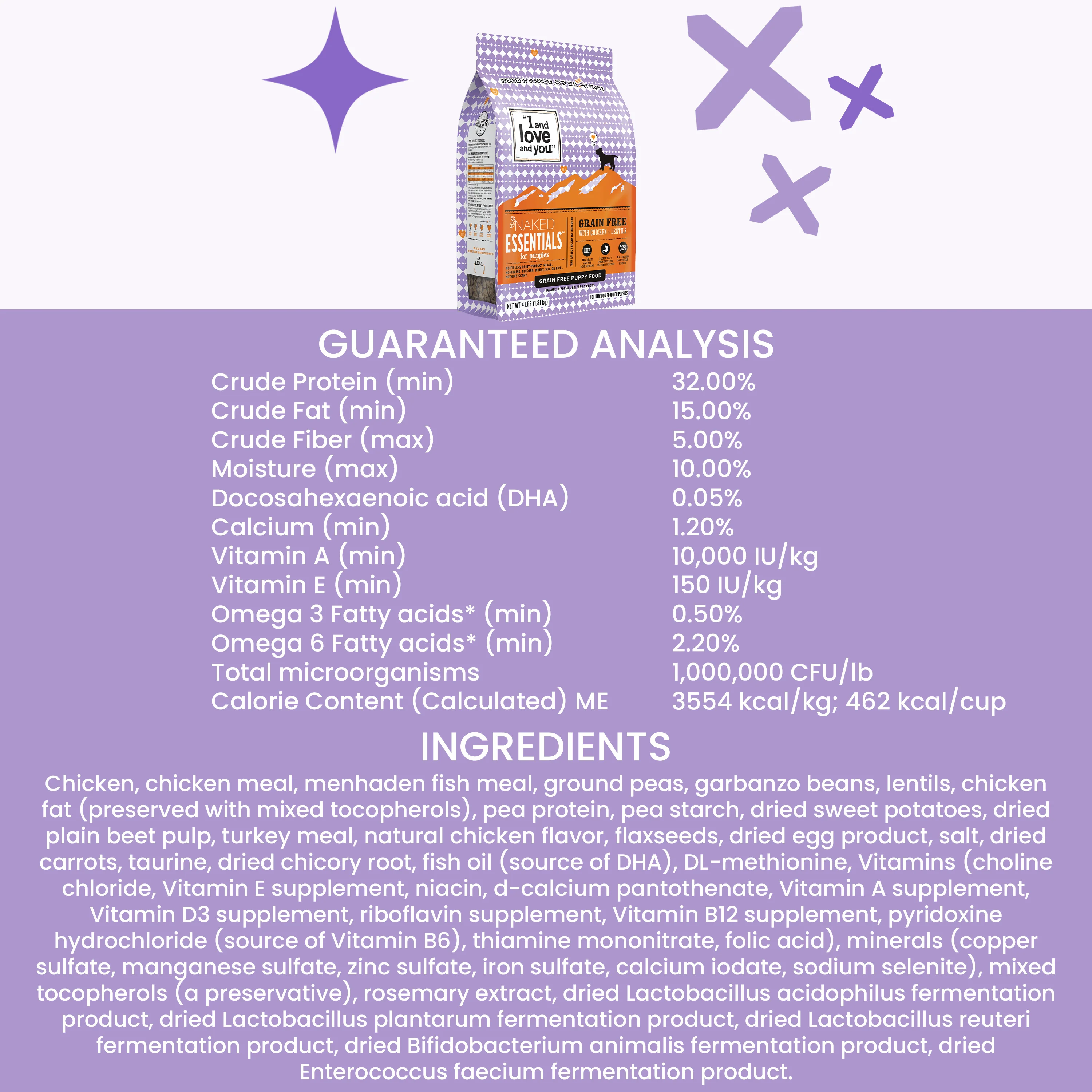 Naked Essentials Puppy Recipe Grain-Free Dry Puppy Food - Image 7