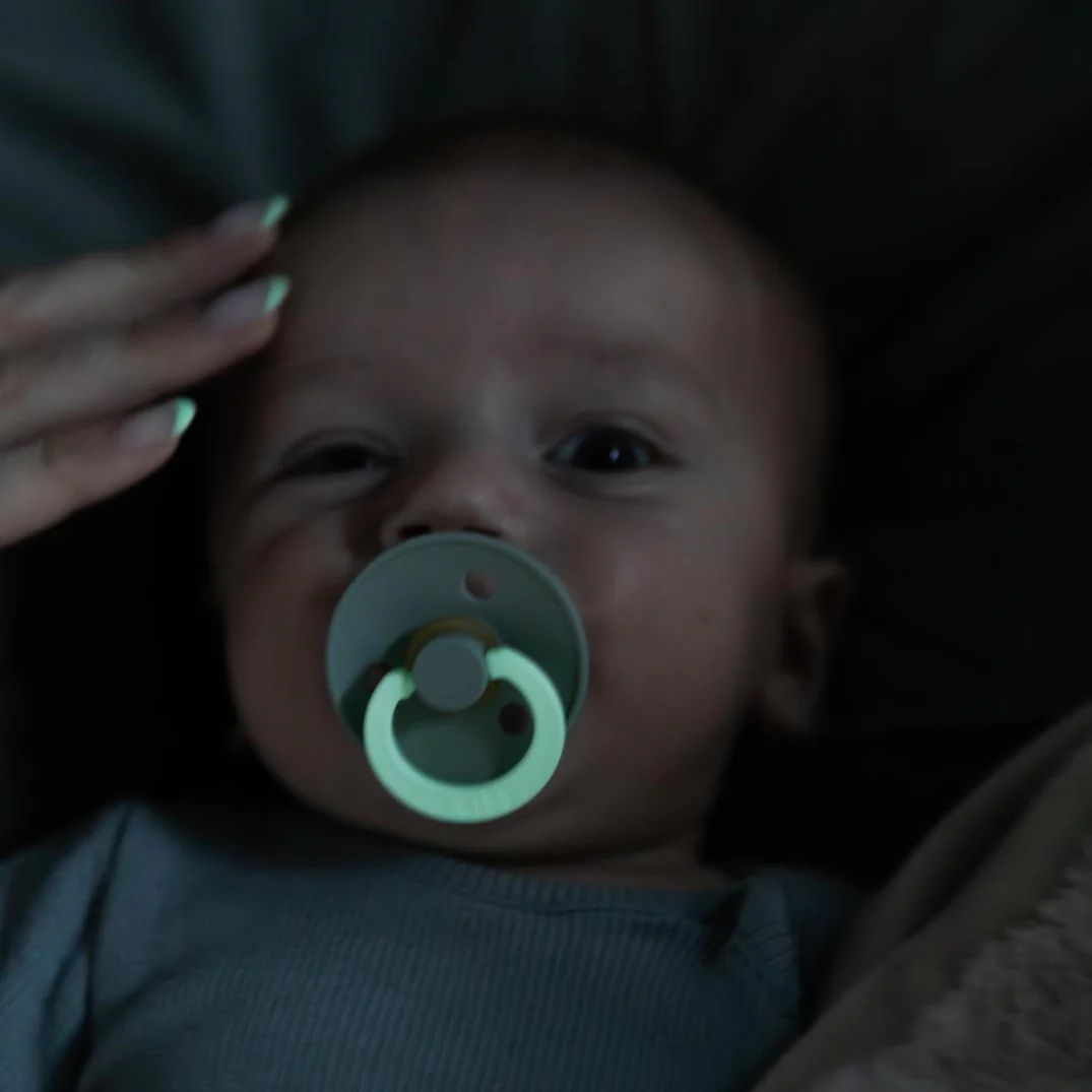 Natural Latex Rubber Glow in the Dark Pacifier, Size 1 (0-6 Months) - Image 4