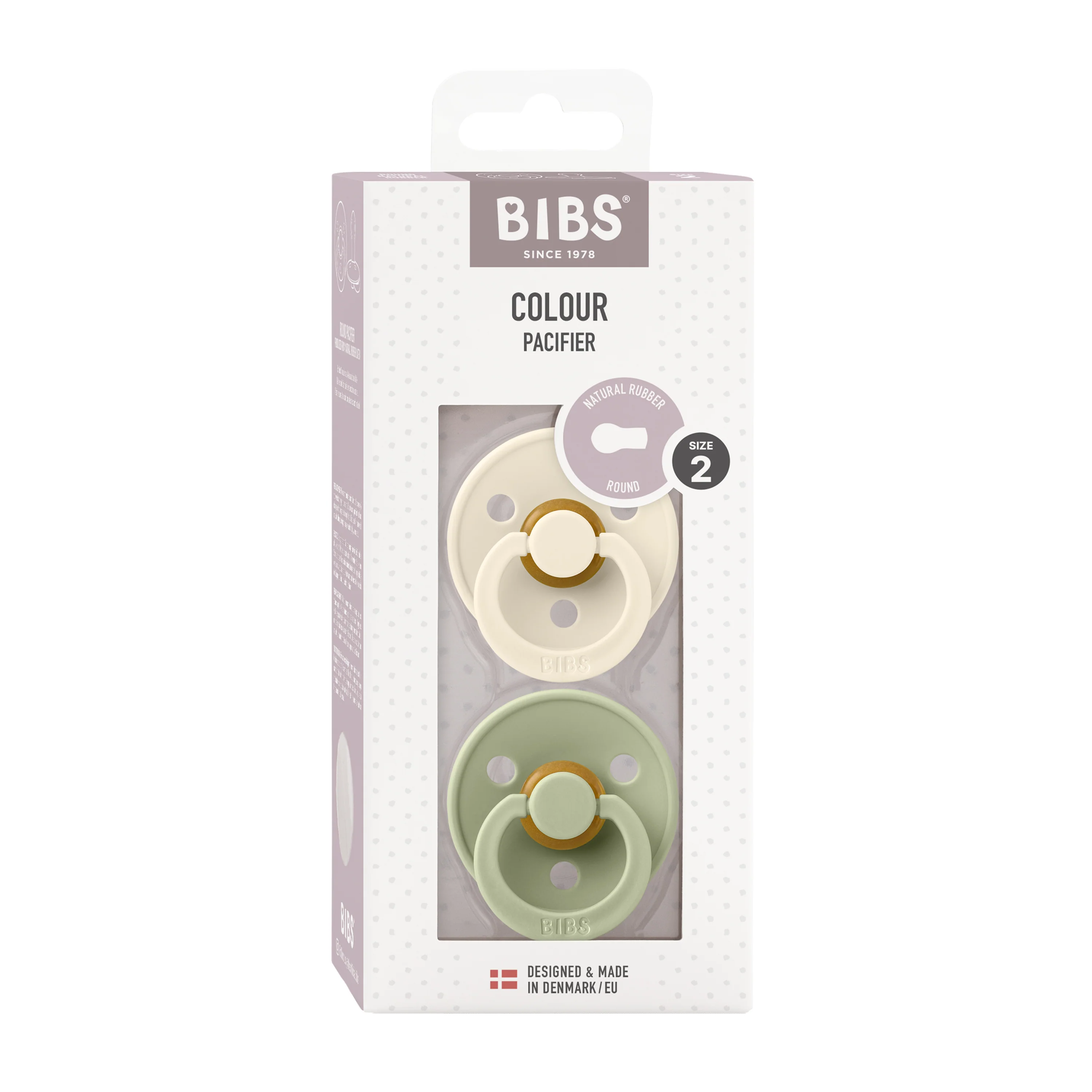 Natural Latex Rubber Pacifier, Size 2 (6-18 Months) - Image 4