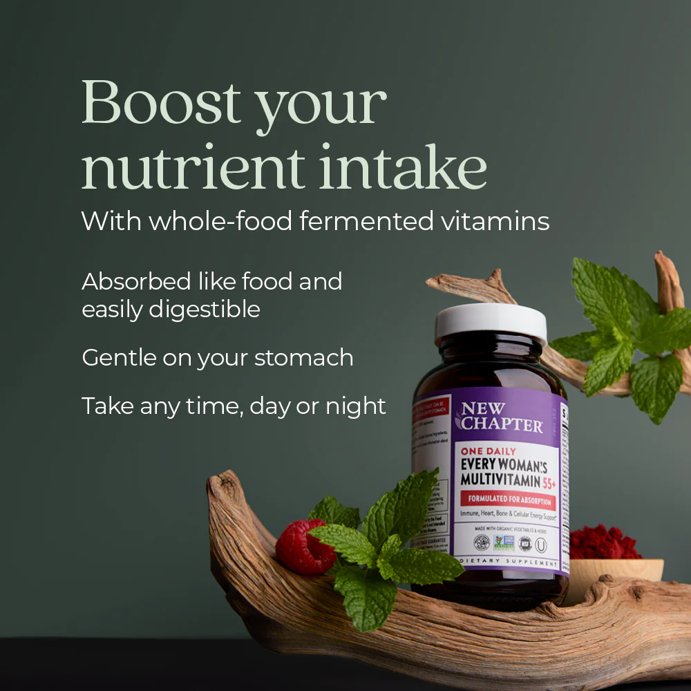 Every Woman™'s One Daily 55+ Multivitamin, for Cellular Energy, Heart & Immune Support - Image 22