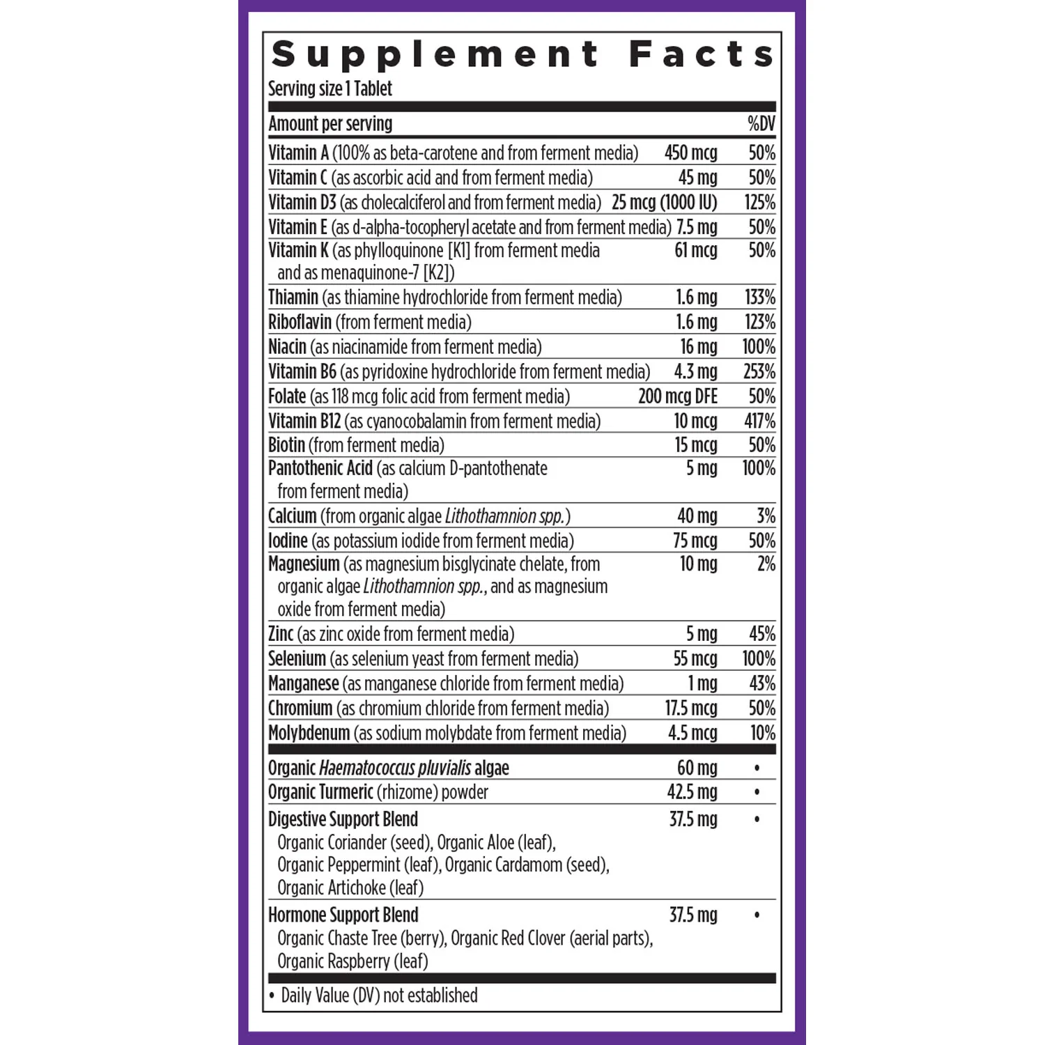 Every Woman™'s One Daily 55+ Multivitamin, for Cellular Energy, Heart & Immune Support - Image 3