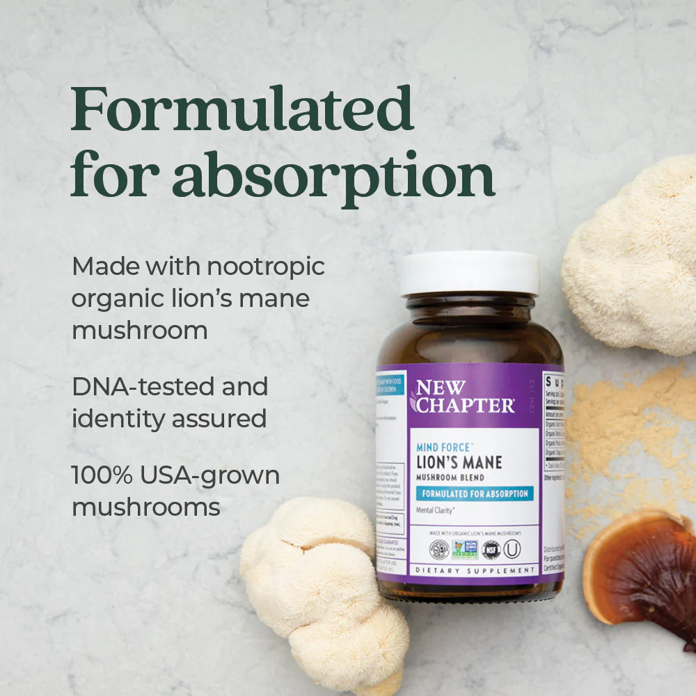 Mind Force™, Lion's Mane Mushroom Blend for Mental Clarity - Image 7